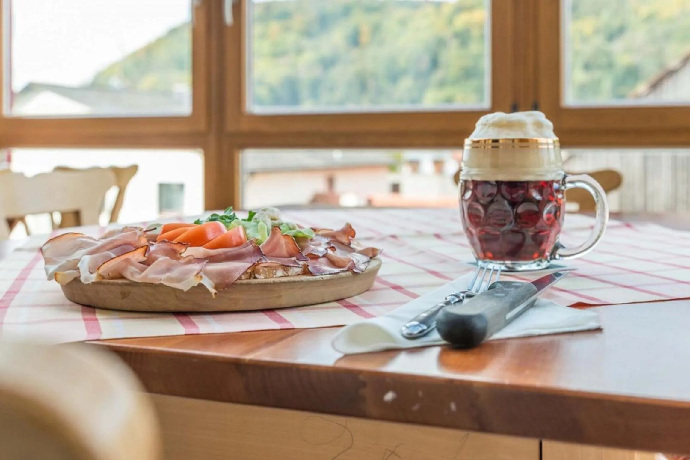 Food close-up in Hotel Gasthof Heckl