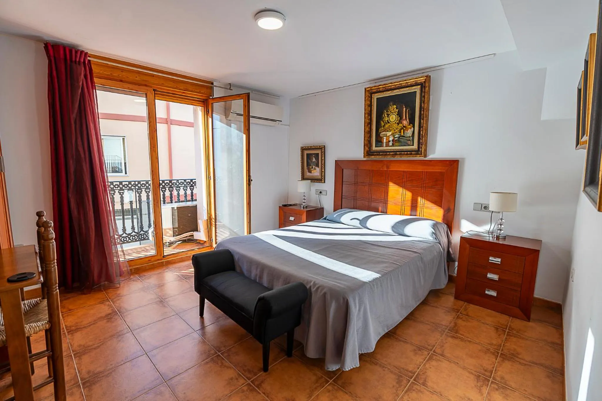 Bed in Casa Rural Magnanimvs