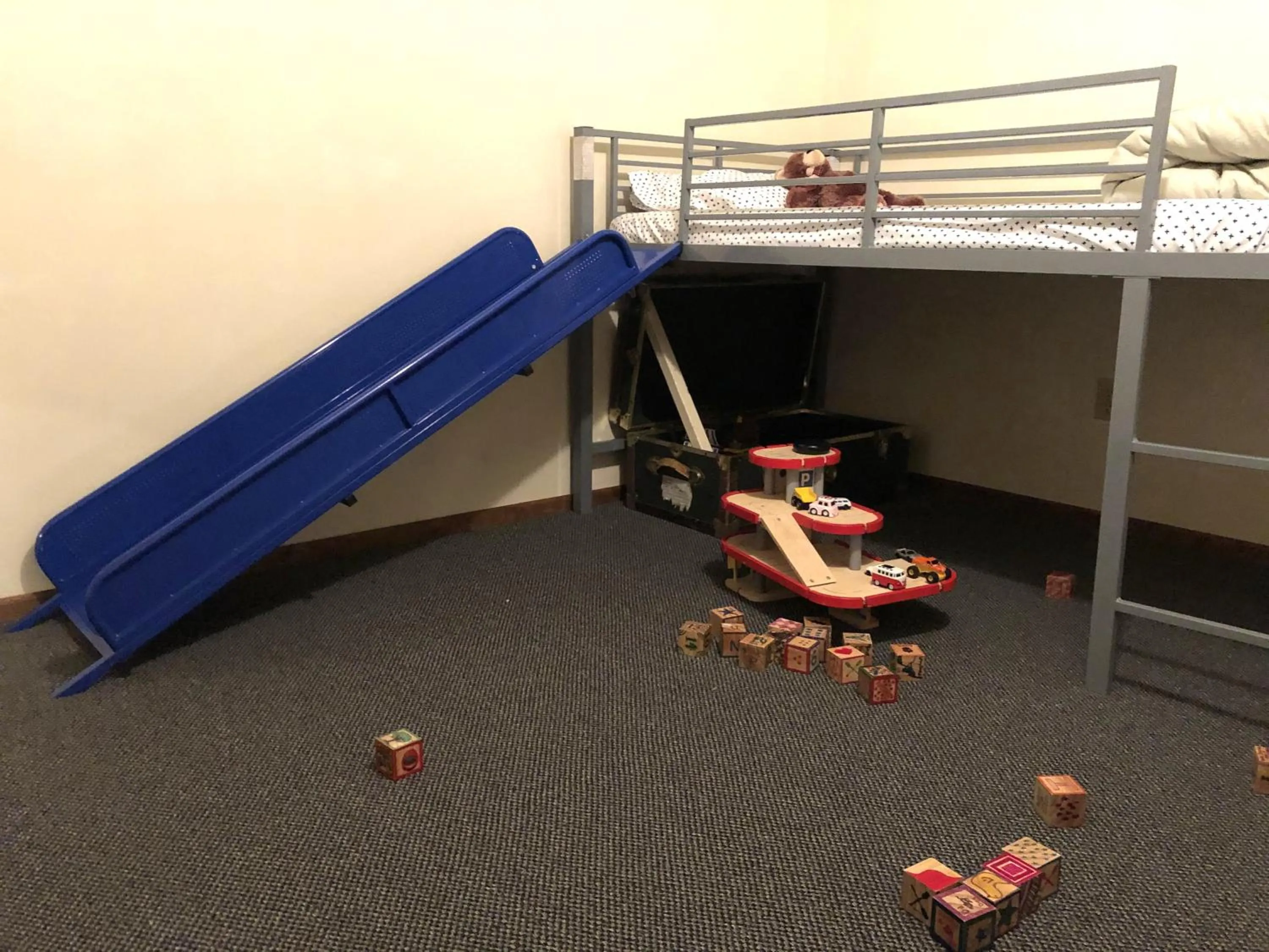 Bed in Near the pier