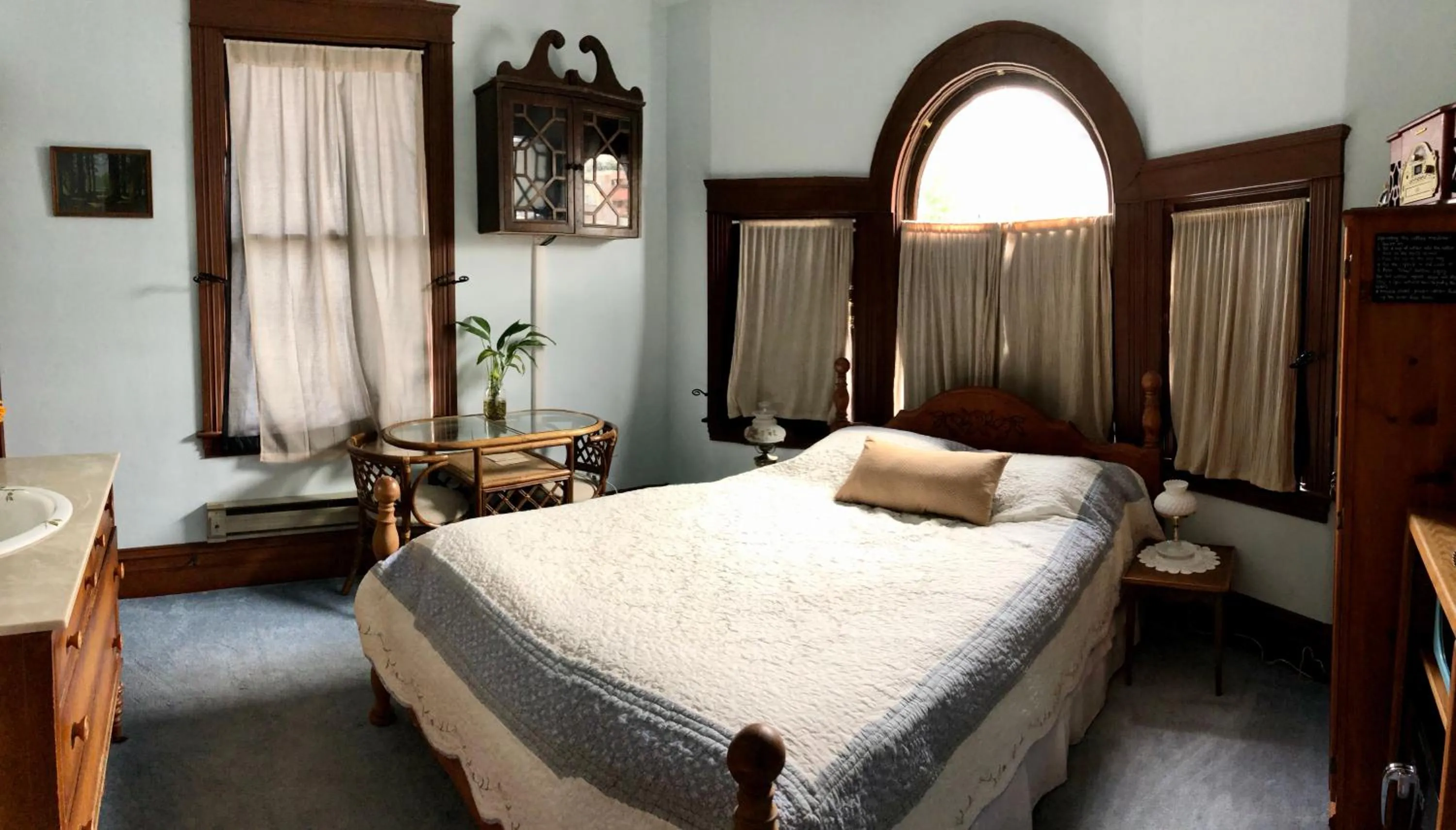 Bed in Near the pier