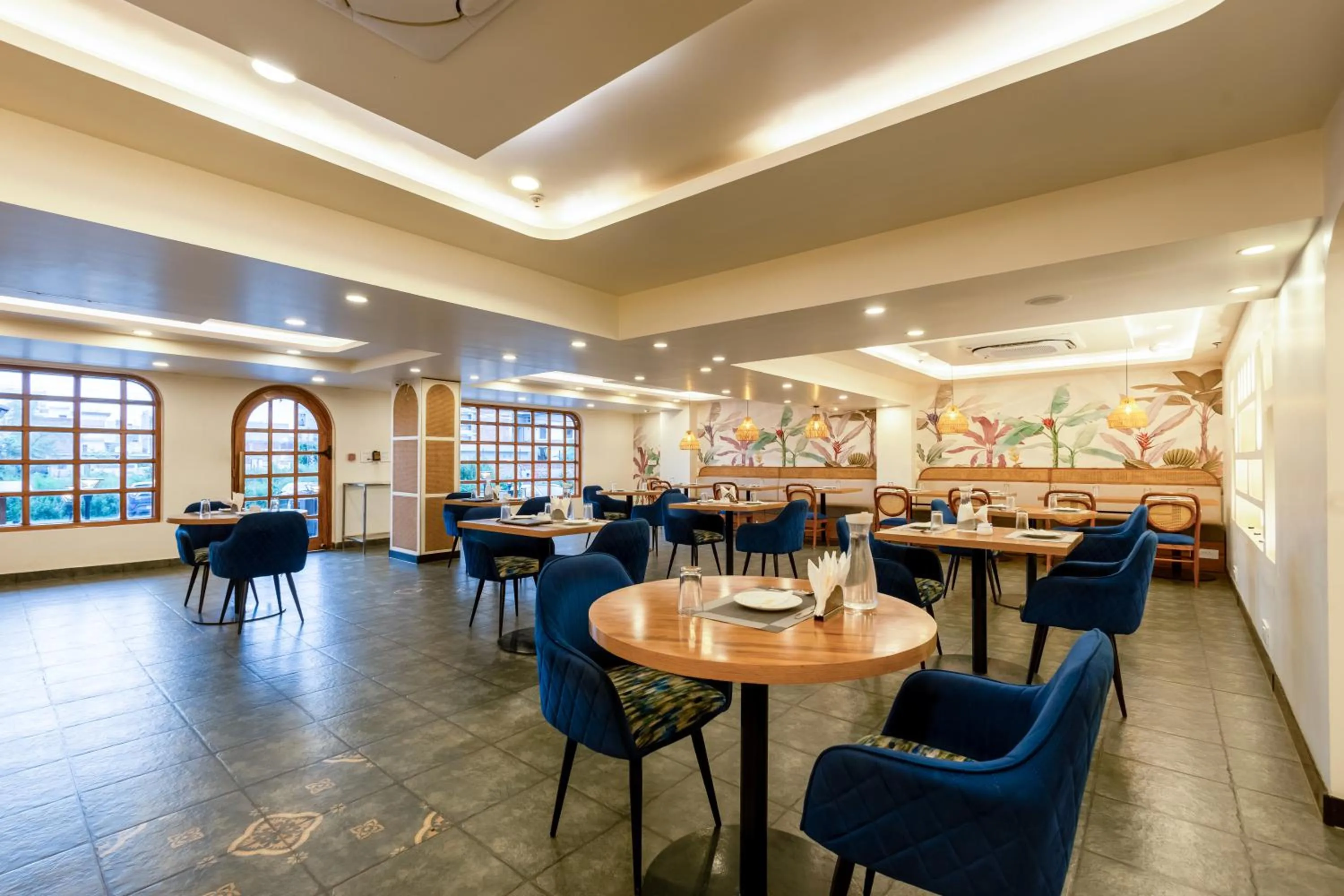 Lobby or reception in PK Boutique Hotel Noida Expressway