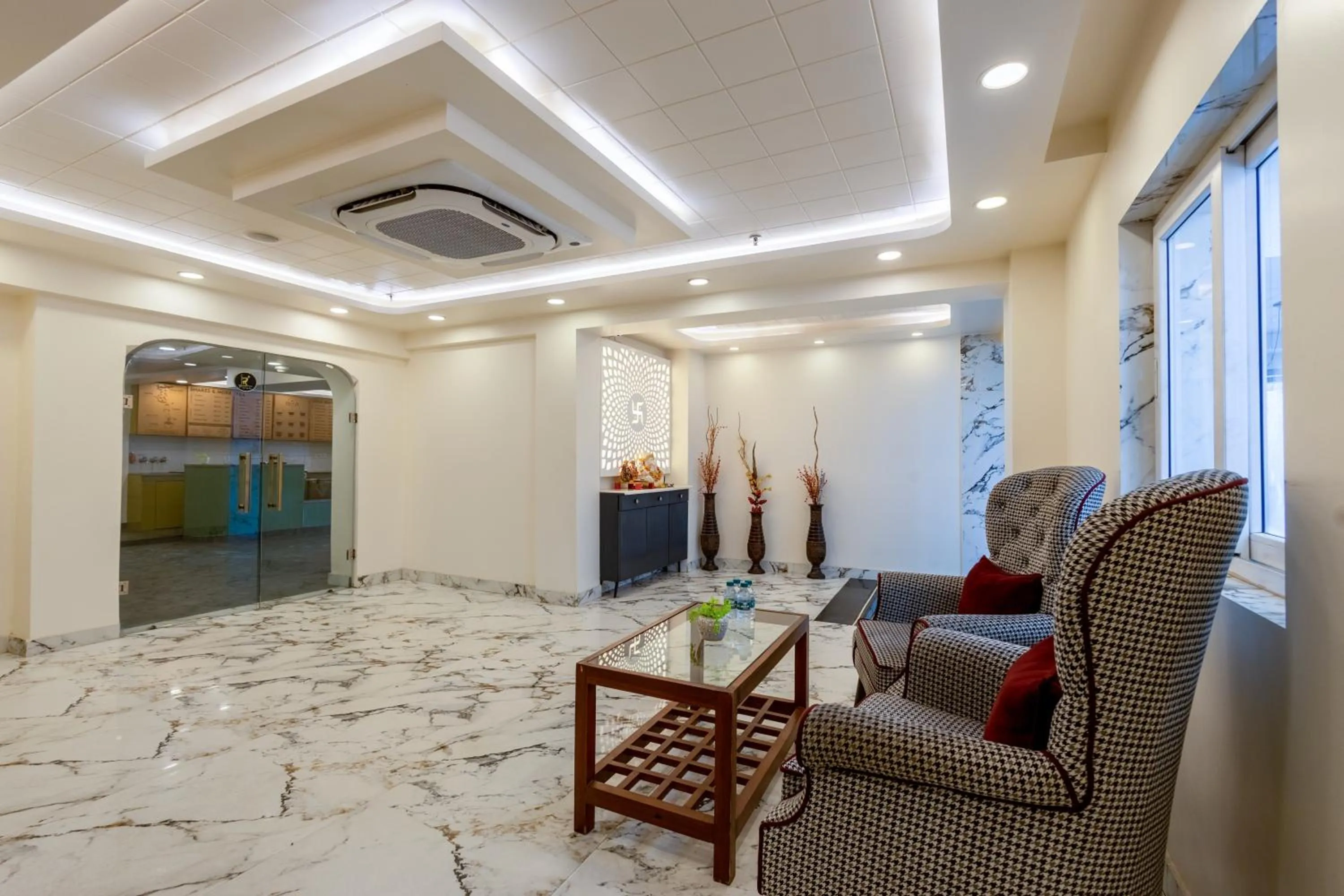Lobby or reception in PK Boutique Hotel Noida Expressway