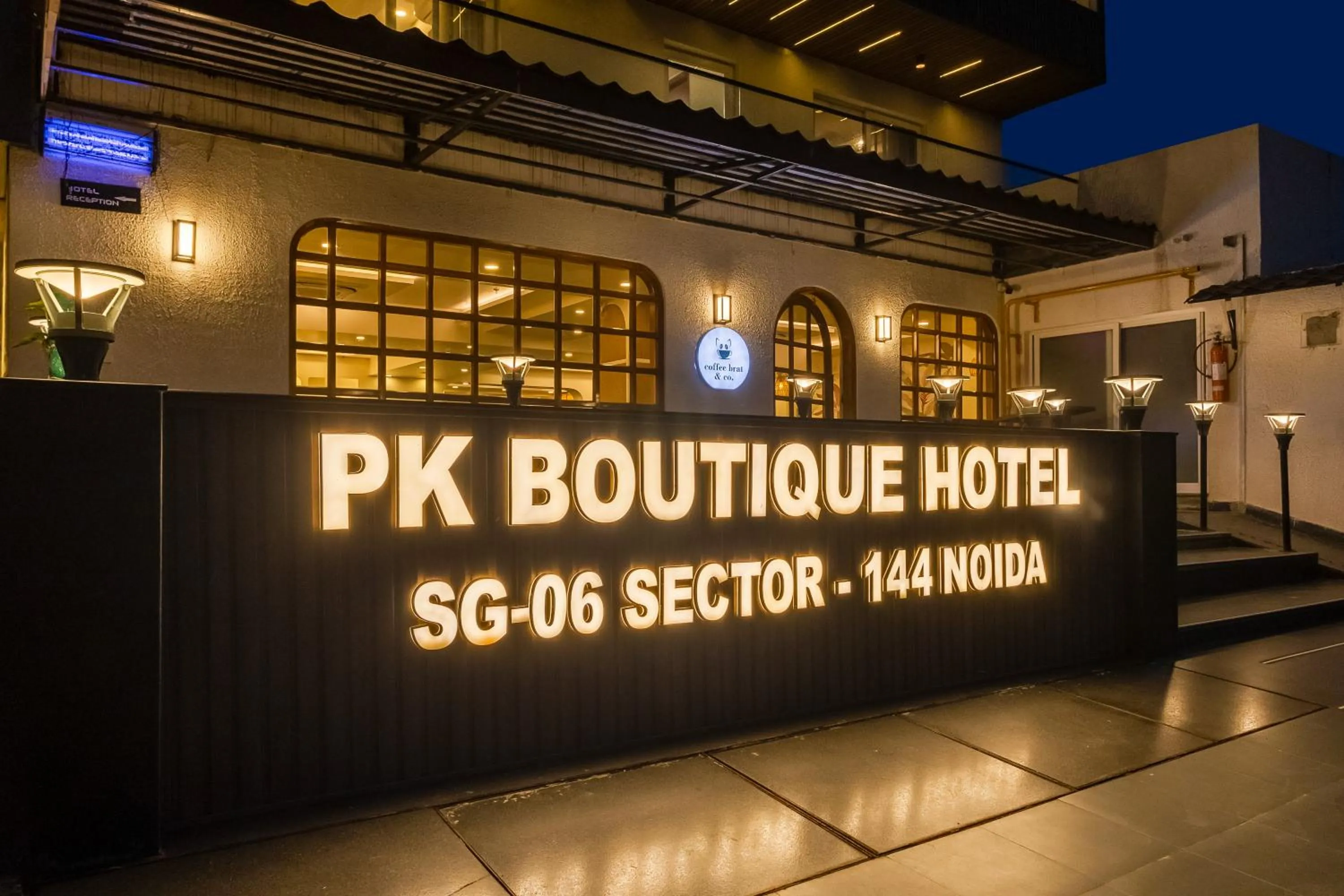Property building in PK Boutique Hotel Noida Expressway