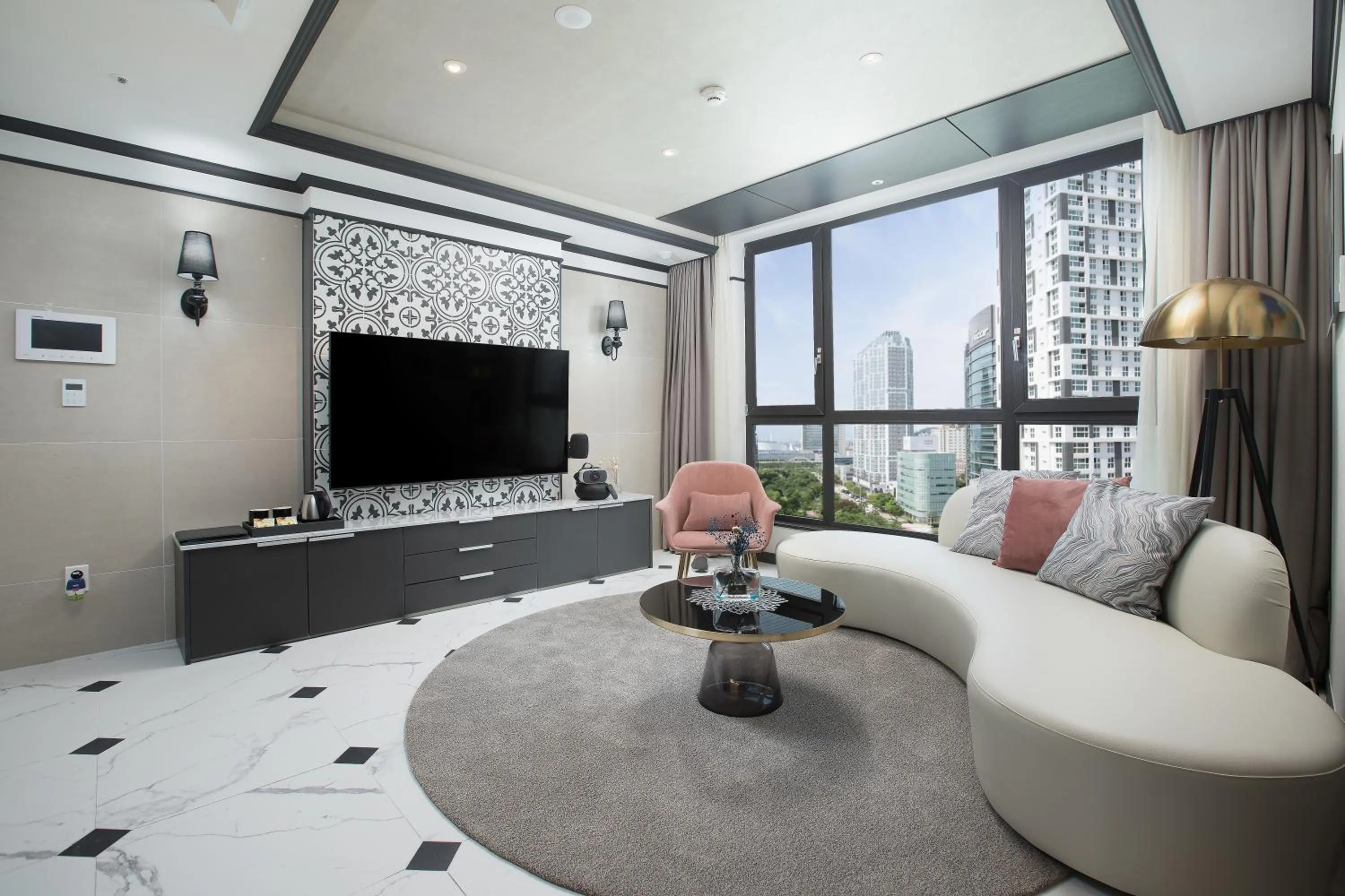 Living room in Utop Boutique Hotel&Residence