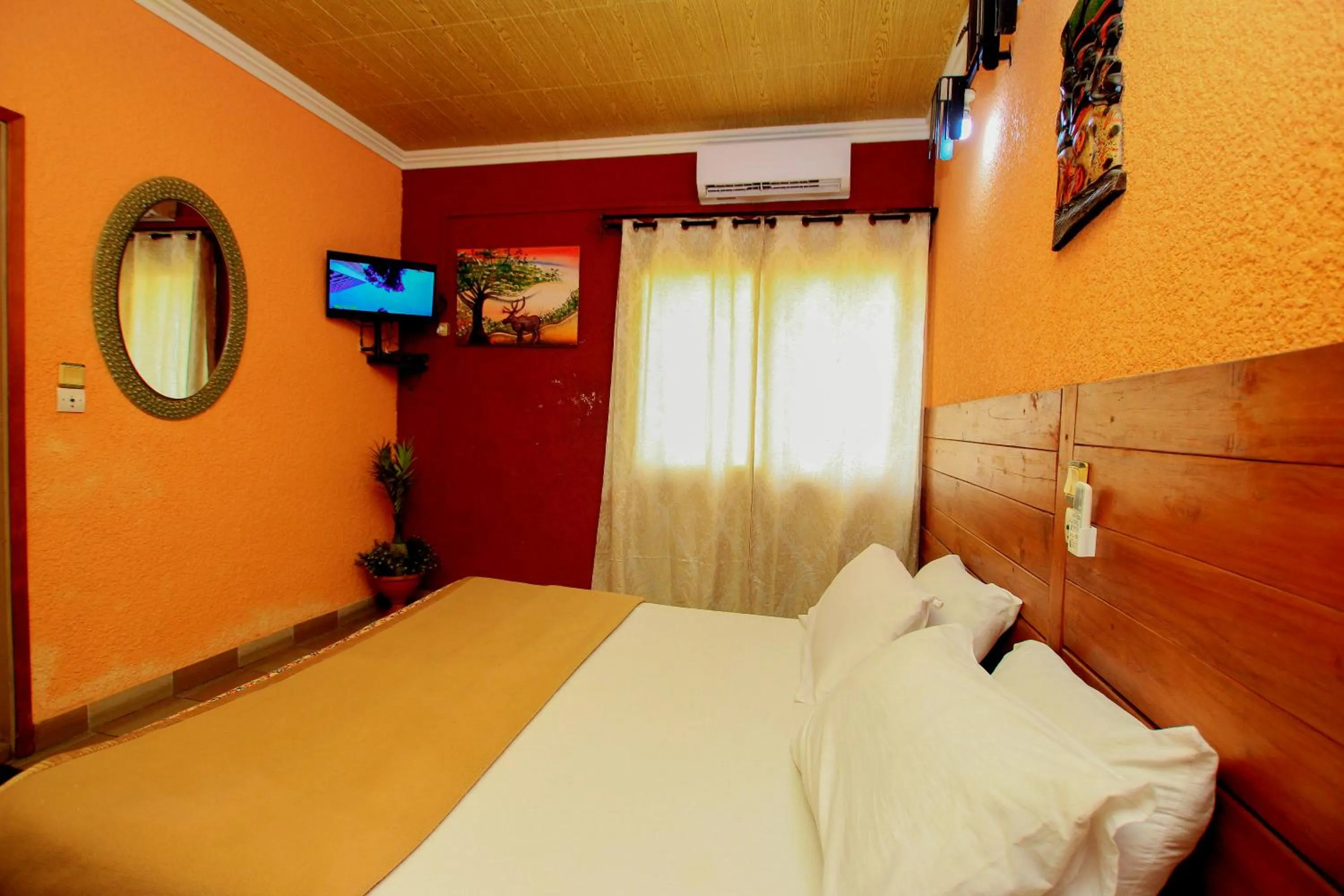 Bed in Hotel Le Prince