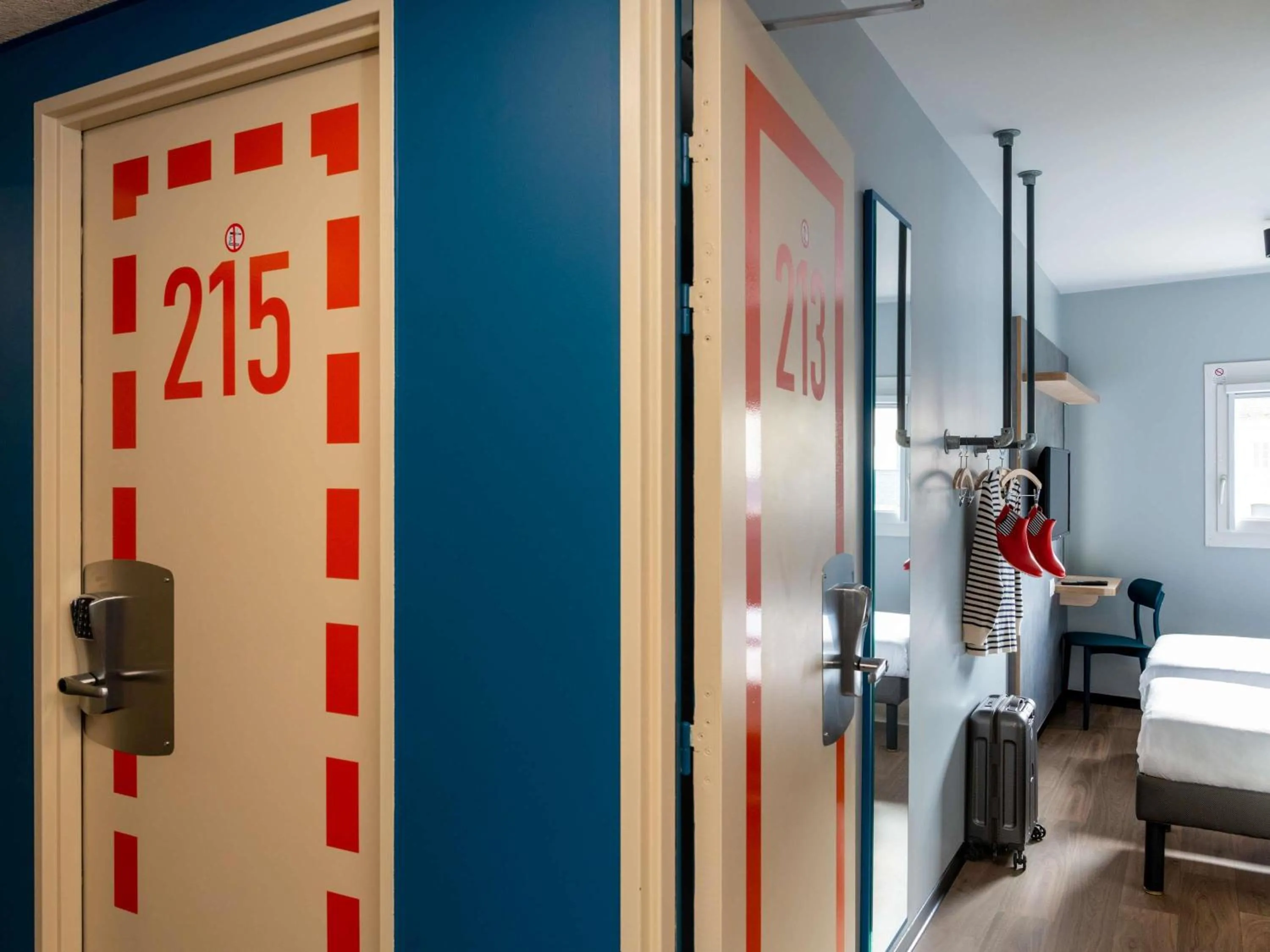 Bedroom, Bed in Hotel Ibis Budget Fecamp