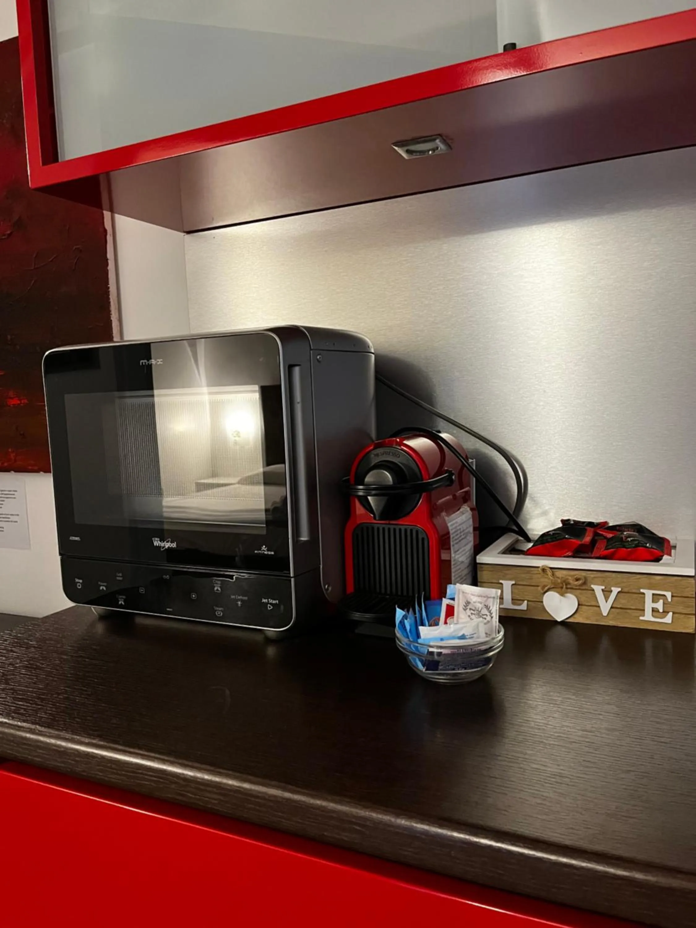 Kitchen or kitchenette in Casa Giorgia luxury apartment