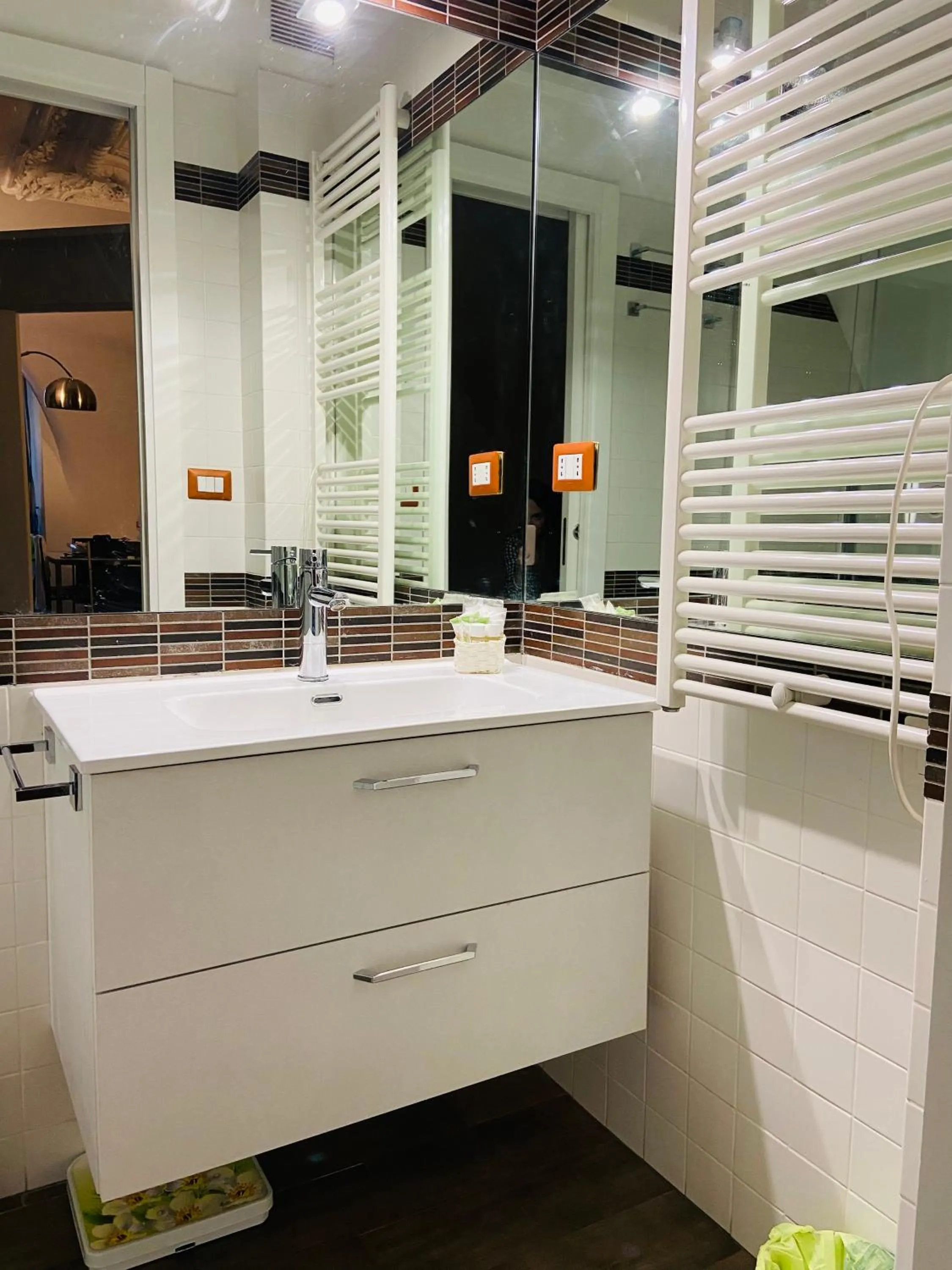Bathroom in Casa Giorgia luxury apartment