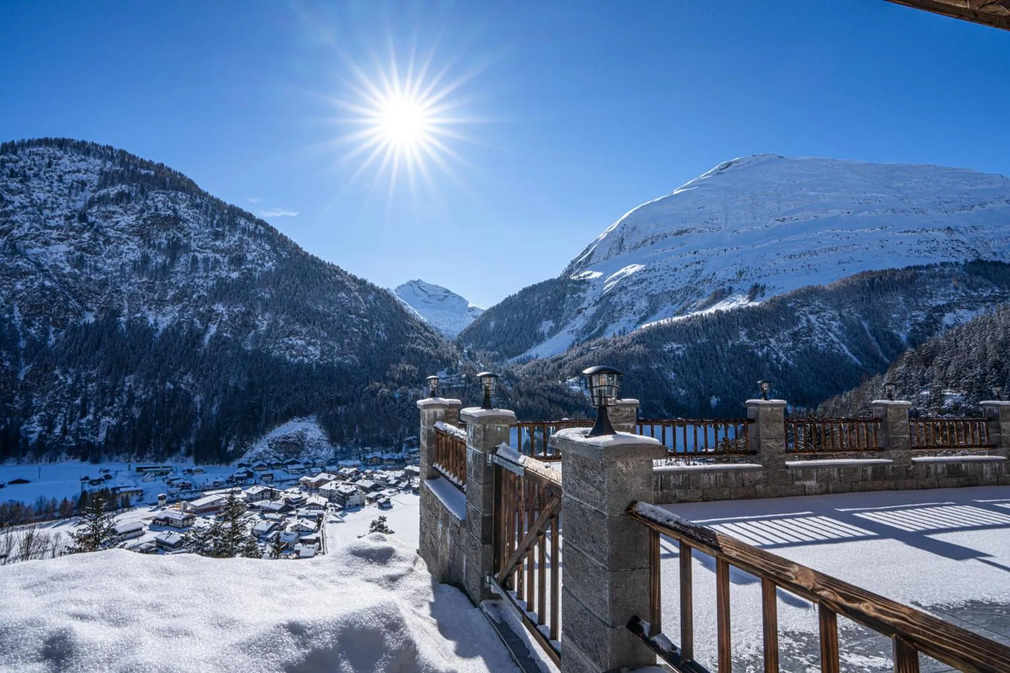 Natural landscape in Hotel Bergmahd