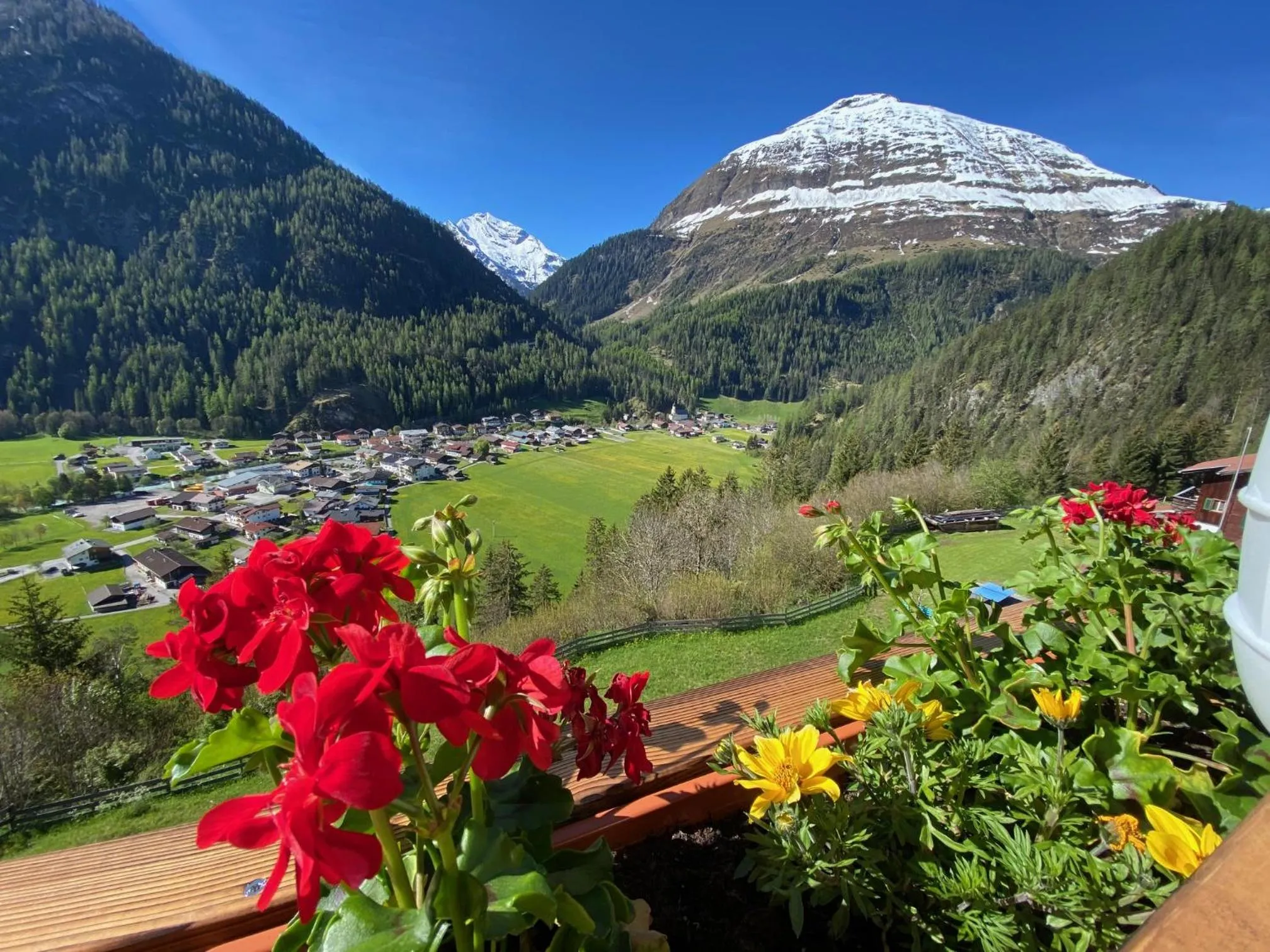 Mountain view in Hotel Bergmahd