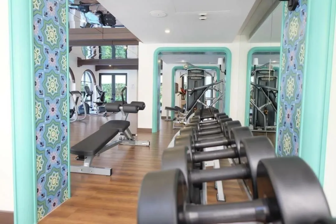 Fitness centre/facilities in La Casita Huahin by Ying