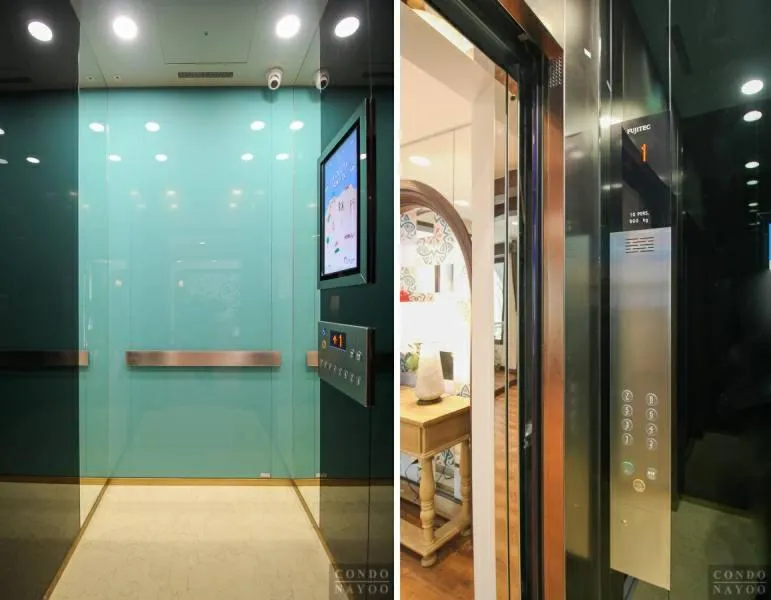 elevator in La Casita Huahin by Ying