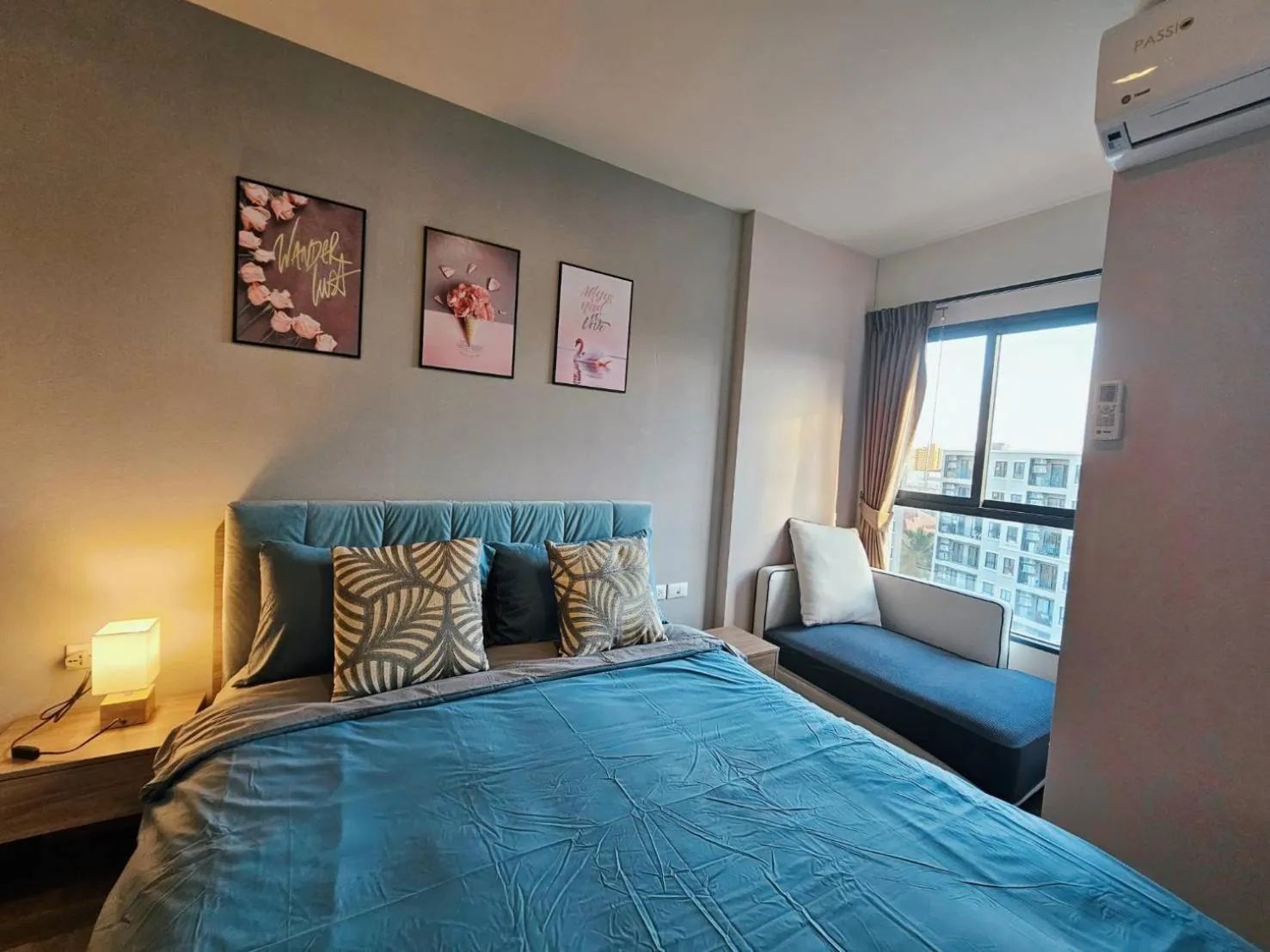 Bed in La Casita Huahin by Ying