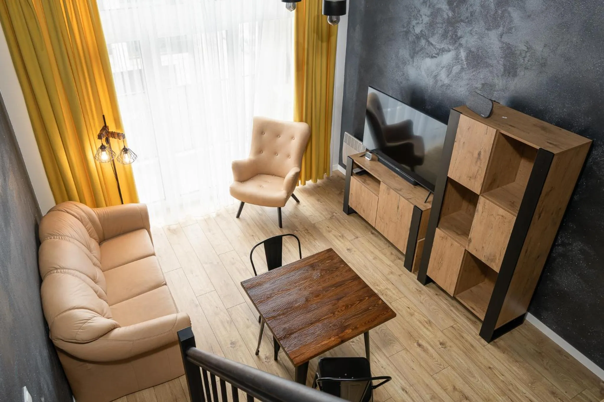 Living room in RentPlanet - Apartamenty Zarembowicza