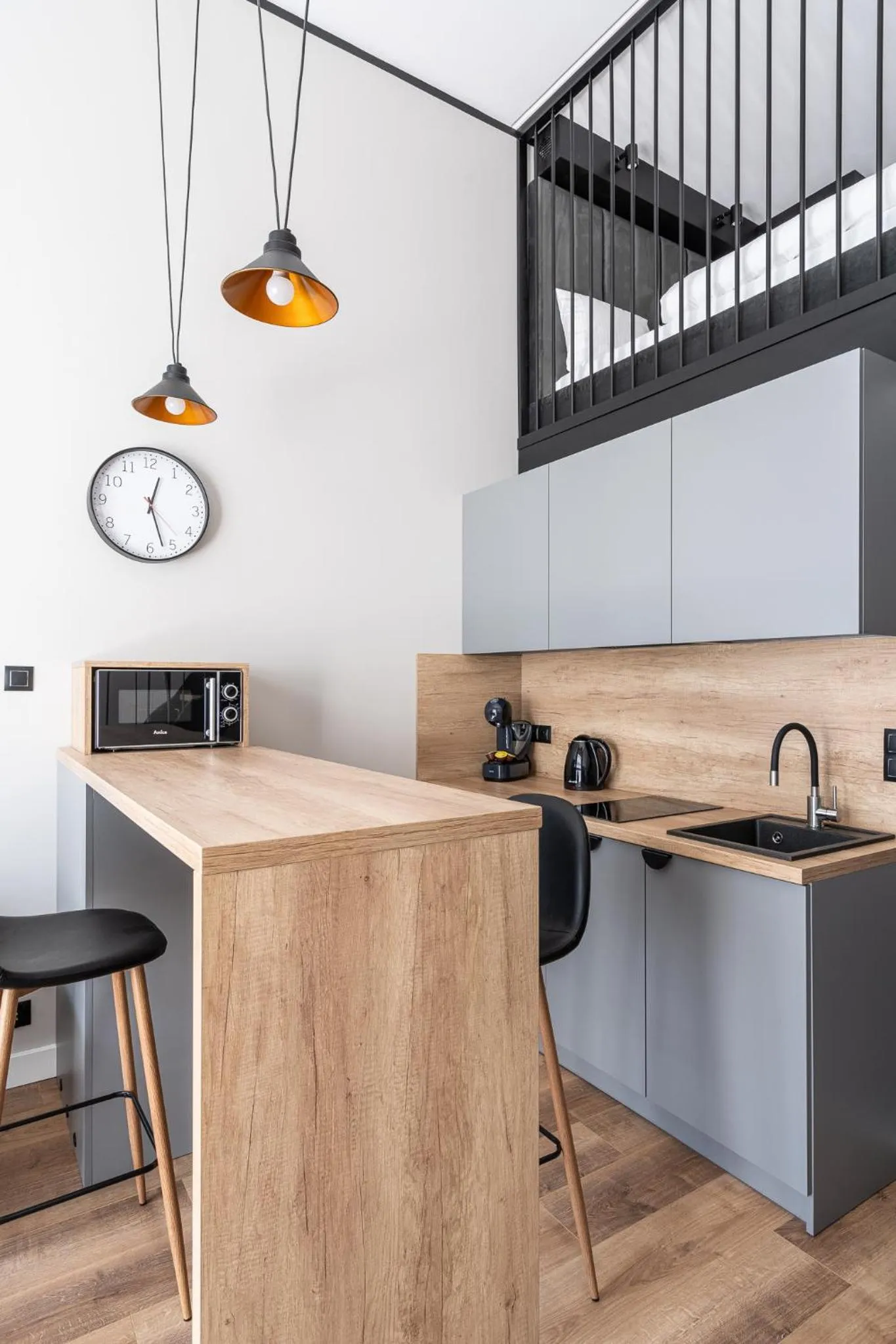 Kitchen or kitchenette in RentPlanet - Apartamenty Zarembowicza