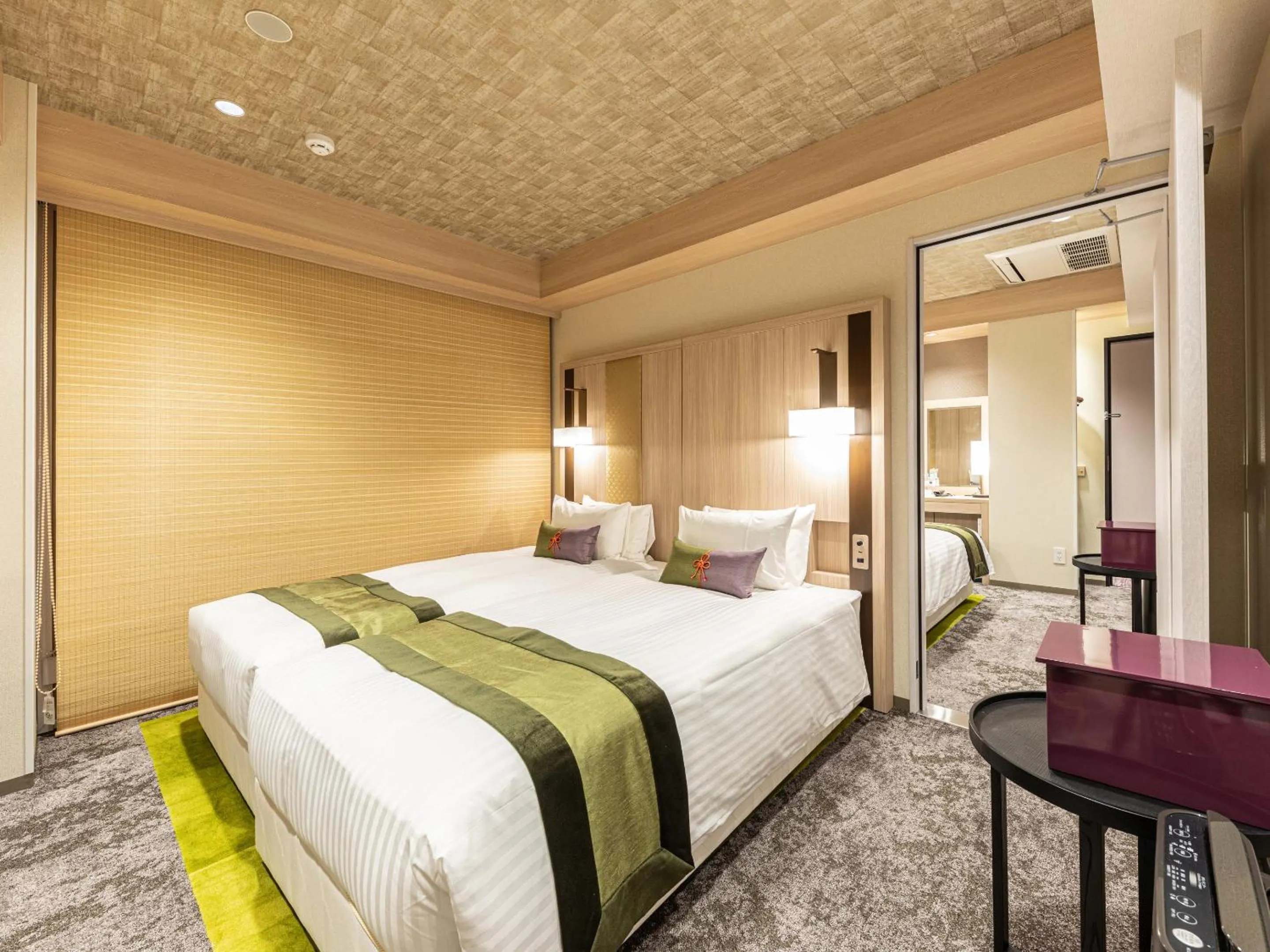 Bed in Hotel Musse Kyoto Shijo Kawaramachi Meitetsu