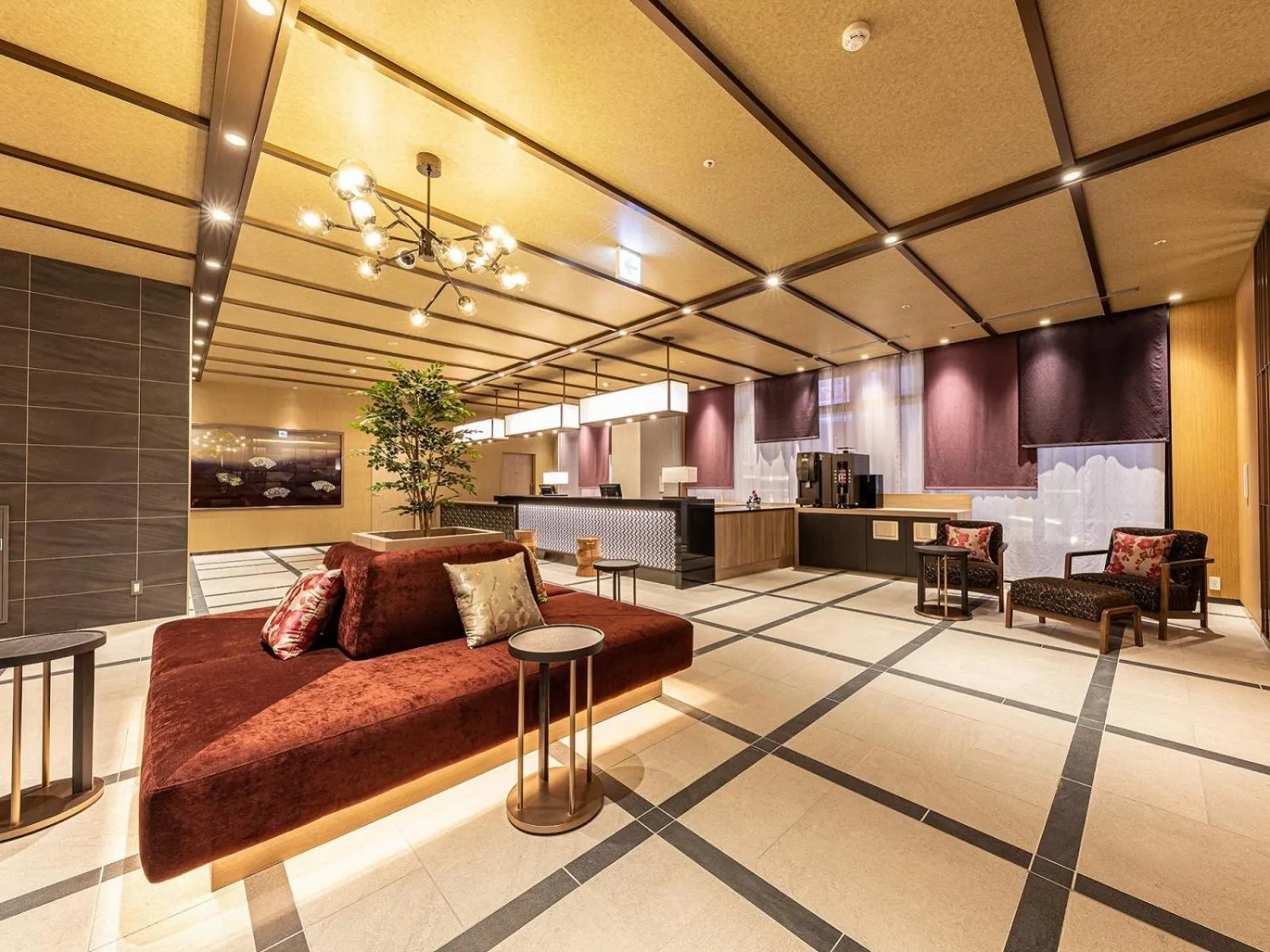 Lobby or reception in Hotel Musse Kyoto Shijo Kawaramachi Meitetsu