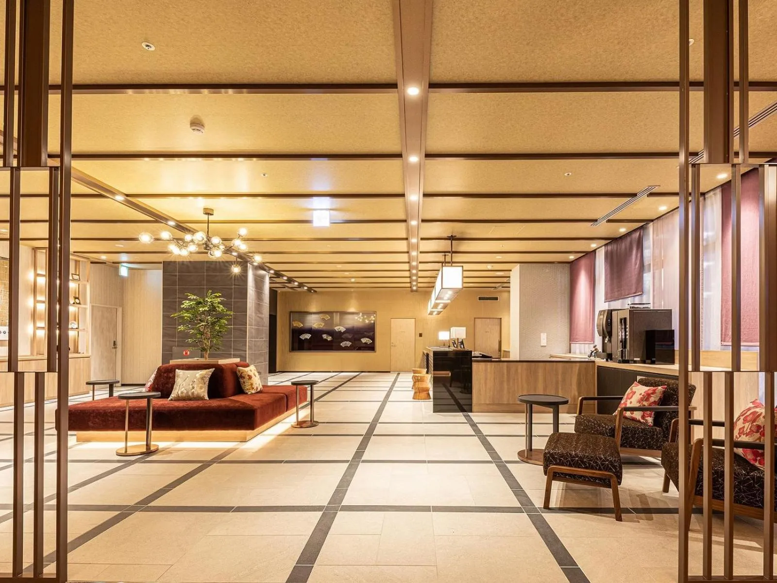 Lobby or reception in Hotel Musse Kyoto Shijo Kawaramachi Meitetsu