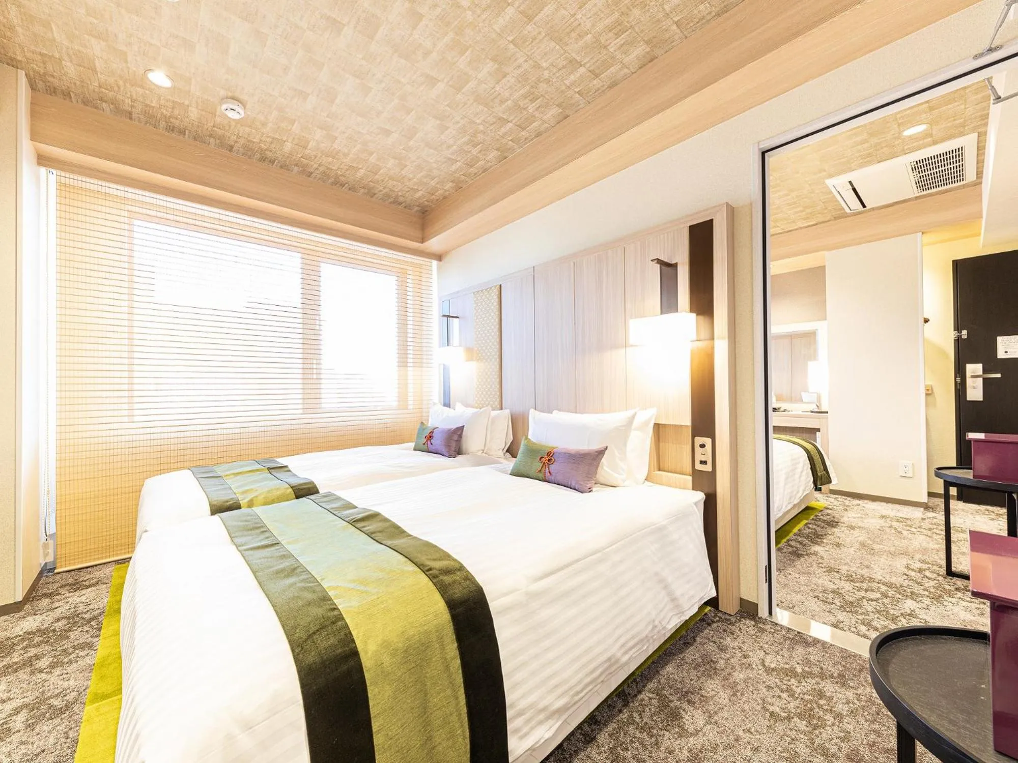 Bed in Hotel Musse Kyoto Shijo Kawaramachi Meitetsu