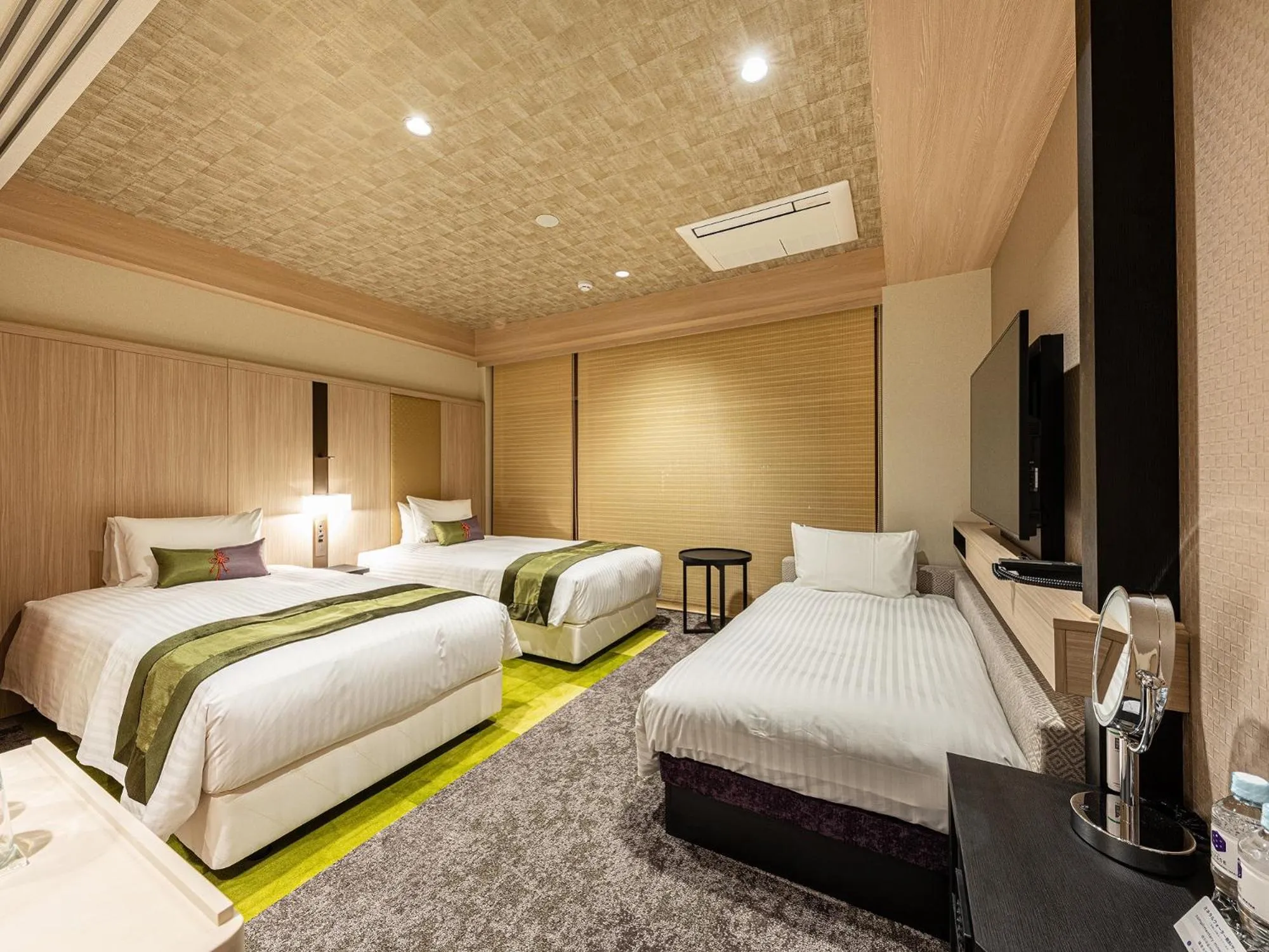 Bed in Hotel Musse Kyoto Shijo Kawaramachi Meitetsu