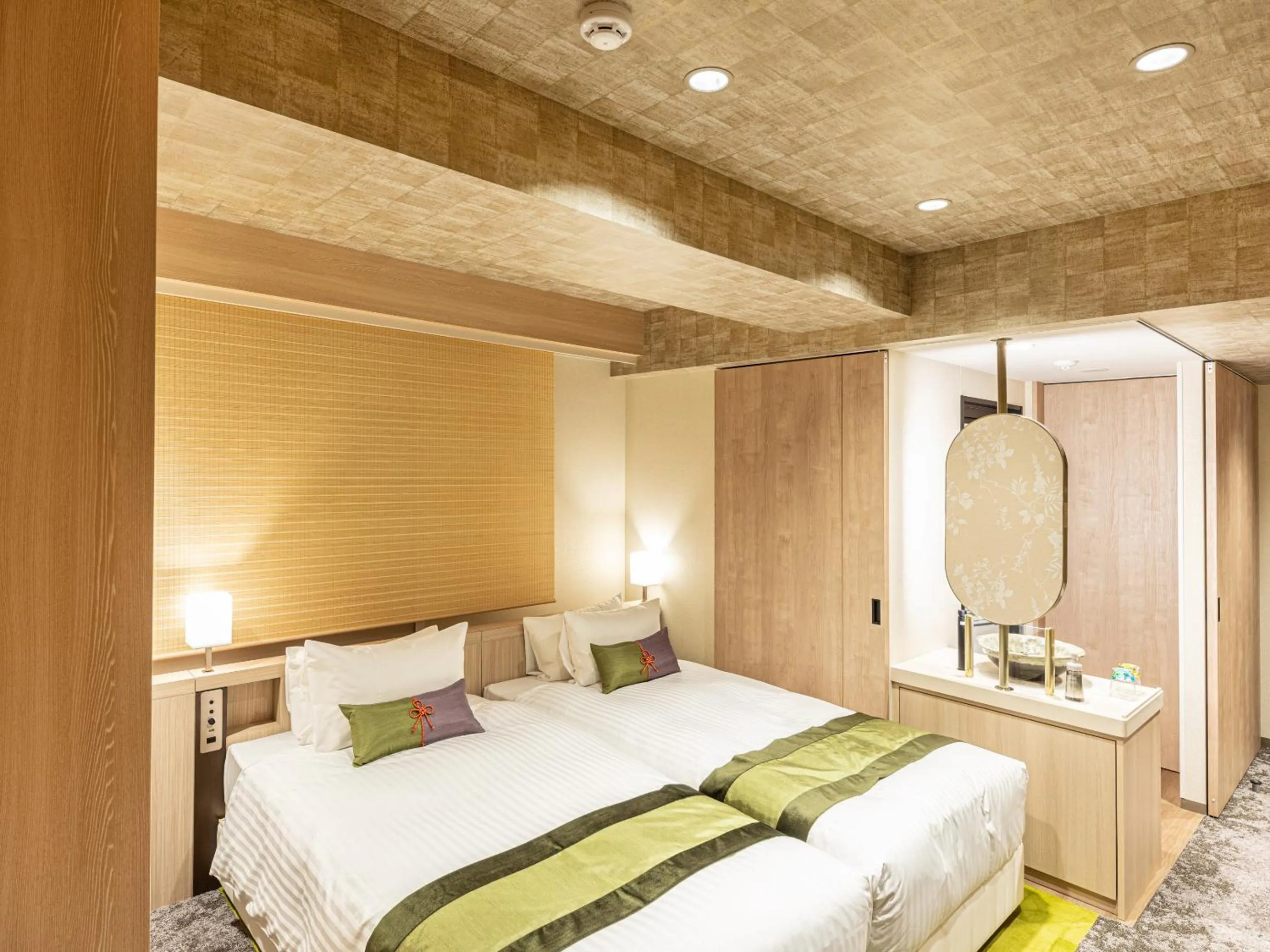 Bed in Hotel Musse Kyoto Shijo Kawaramachi Meitetsu