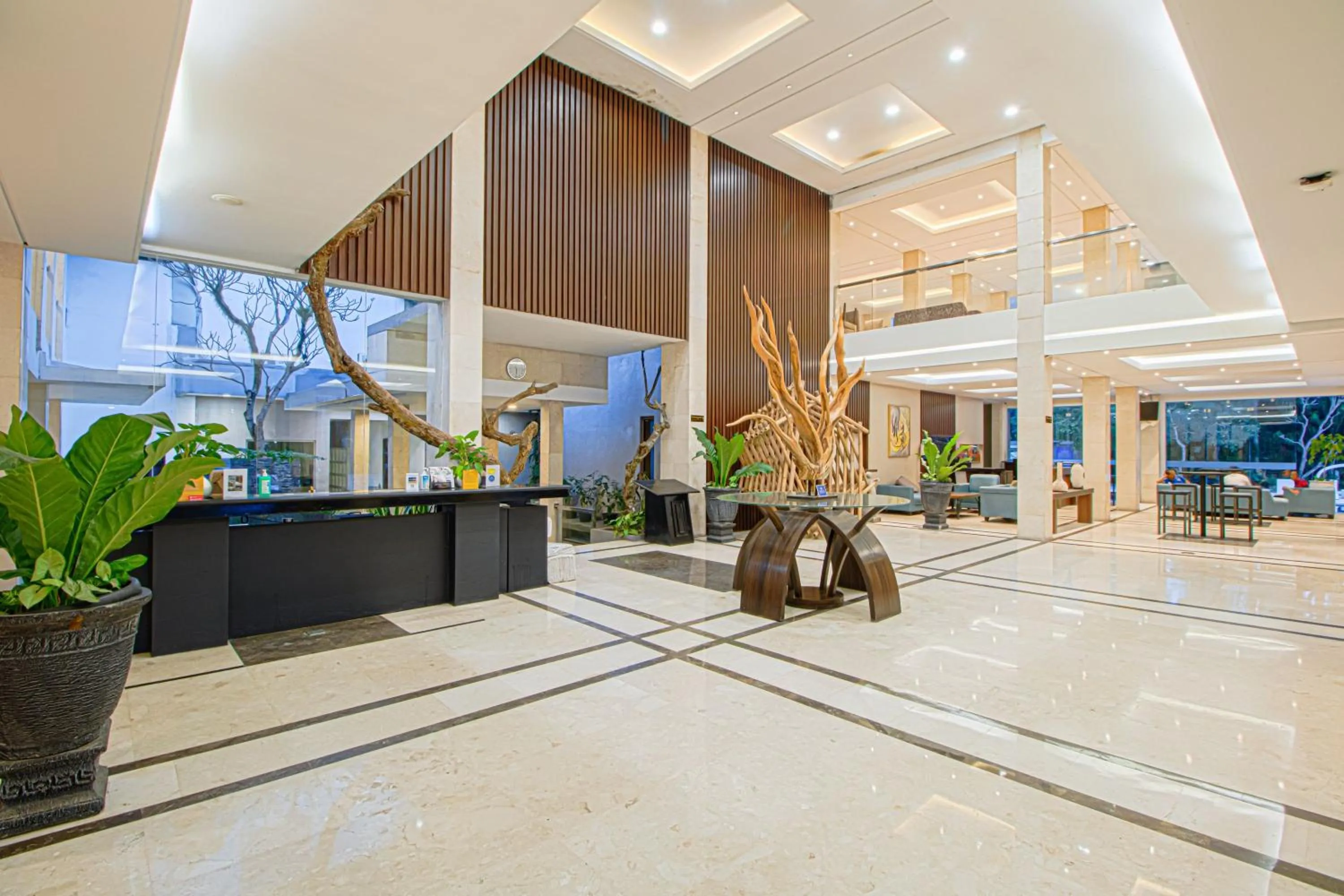 Lobby or reception in Grand Arjuna Hotel
