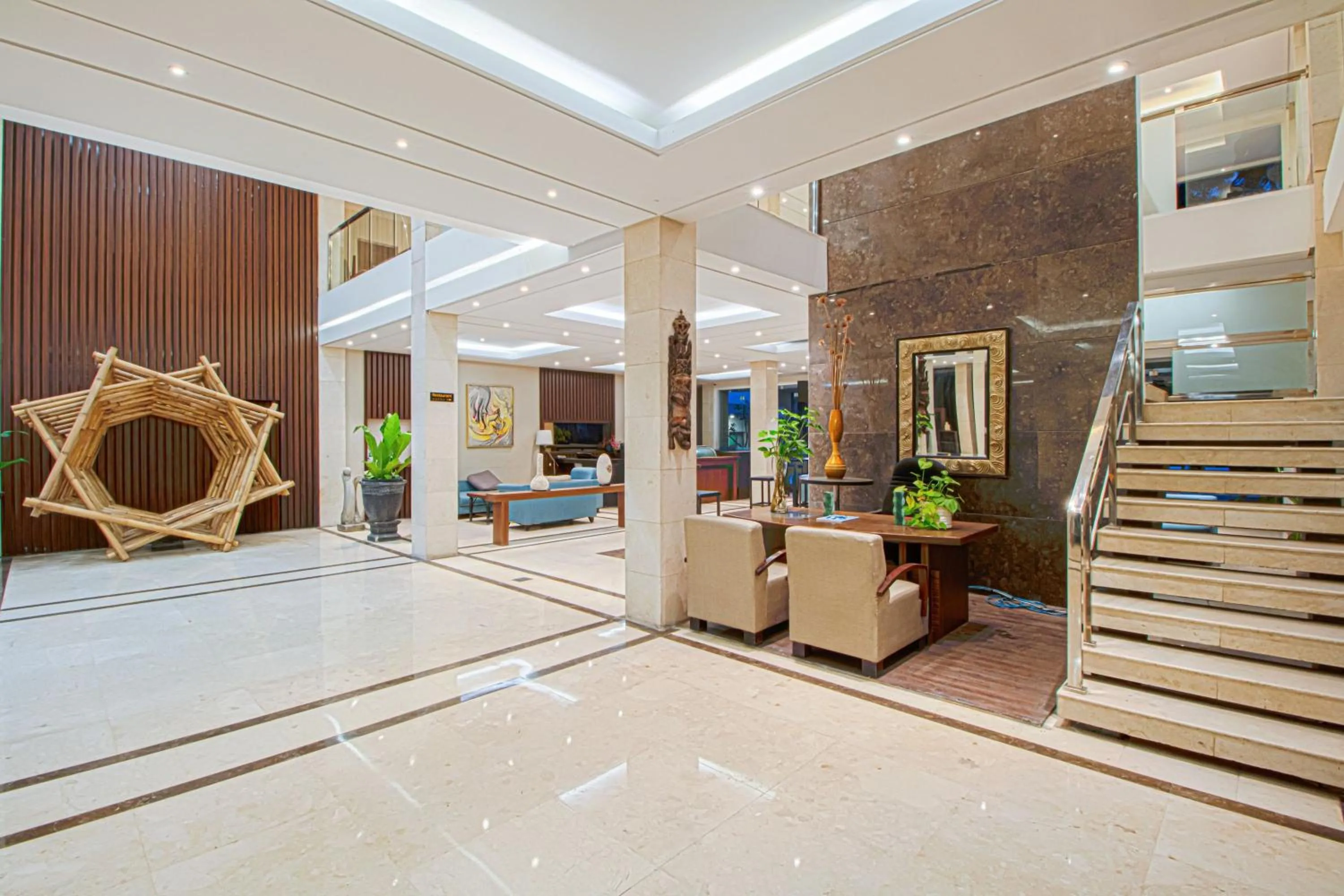 Lobby or reception in Grand Arjuna Hotel