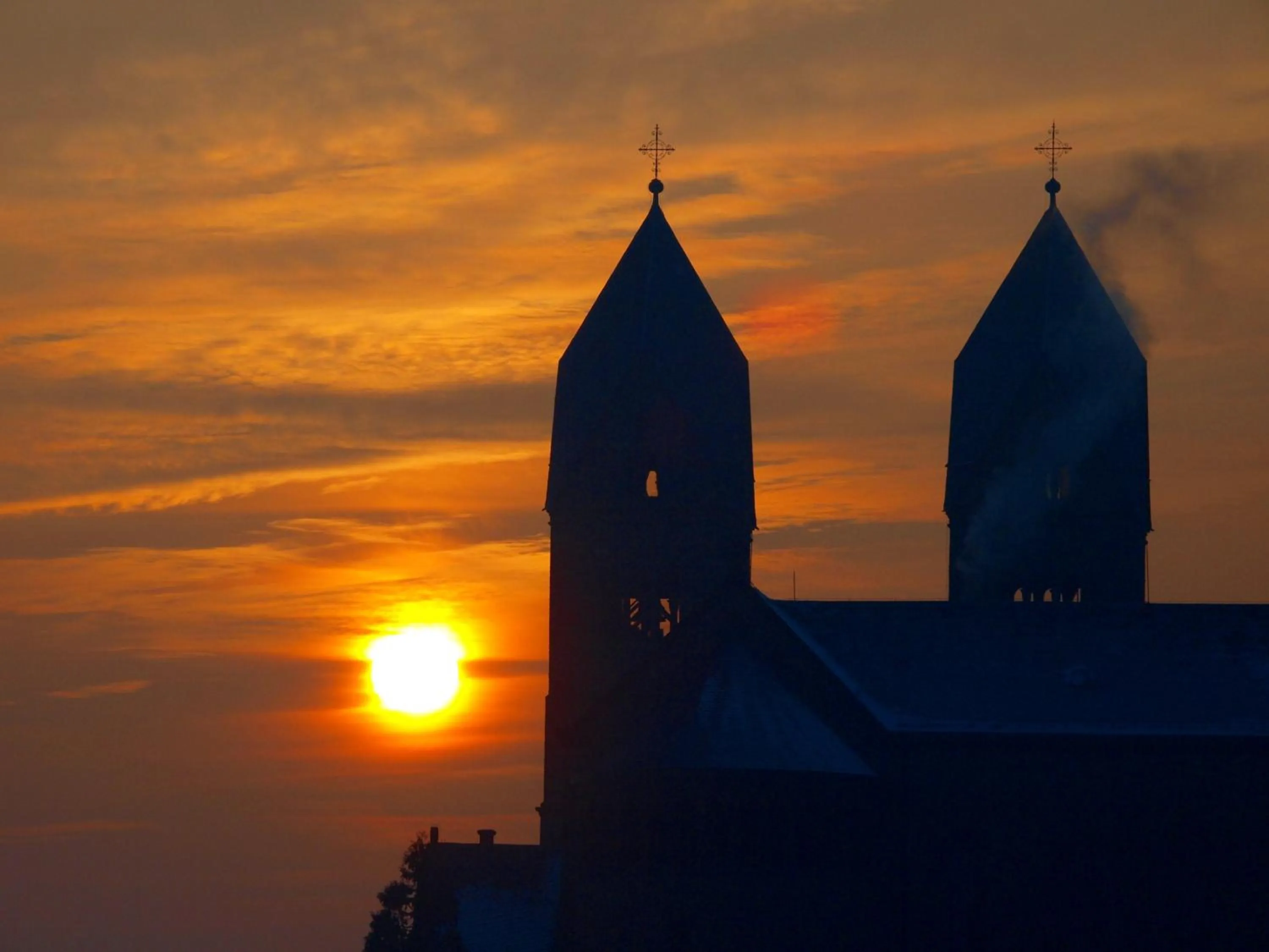 Sunset in Hotel Trapp