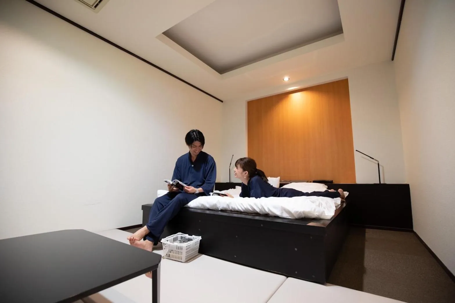 Bed in THE MANGA HOTEL TOGO