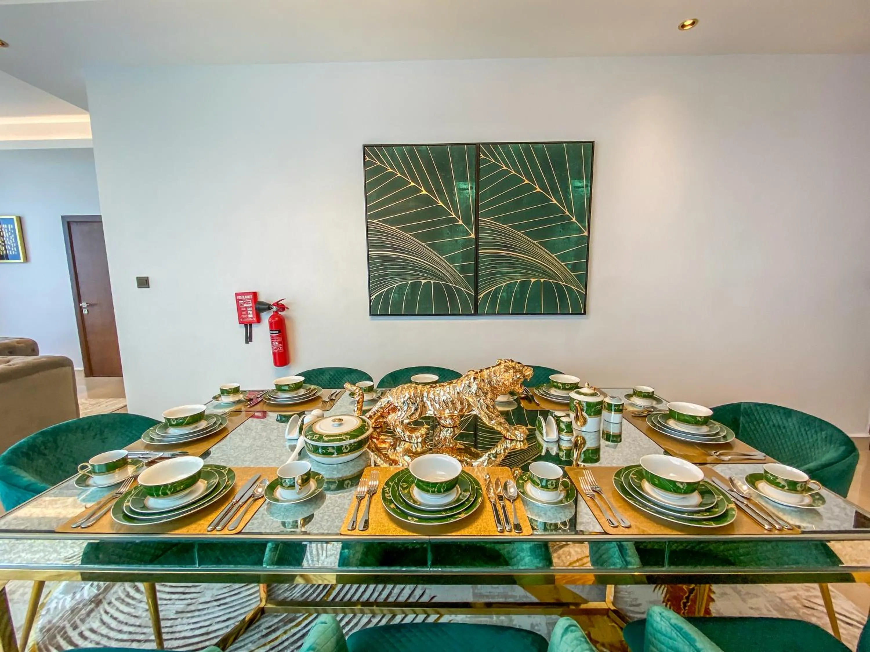 Dining area in Mirage Bab Al Bahr Hotel