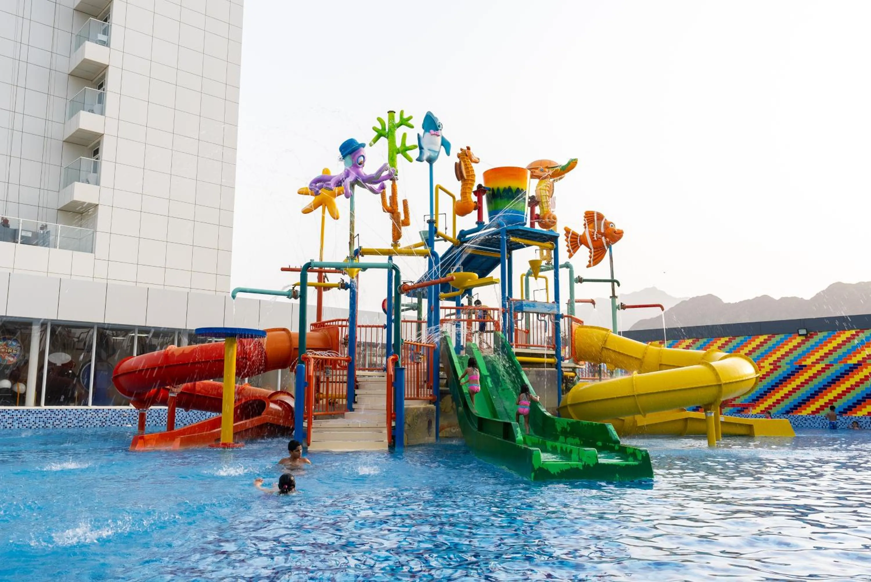 Aqua park in Mirage Bab Al Bahr Hotel