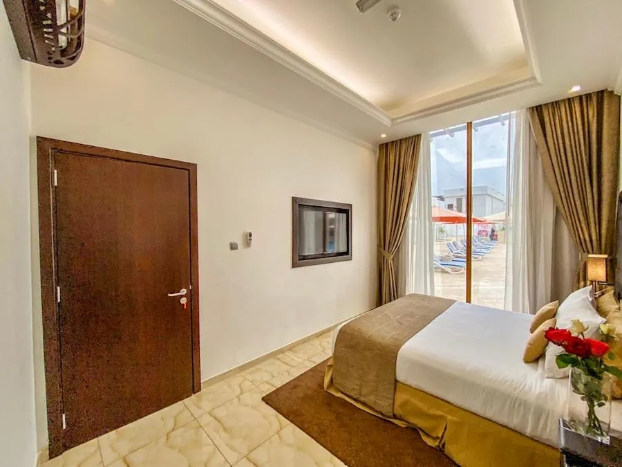 Bedroom, Bed in Mirage Bab Al Bahr Hotel