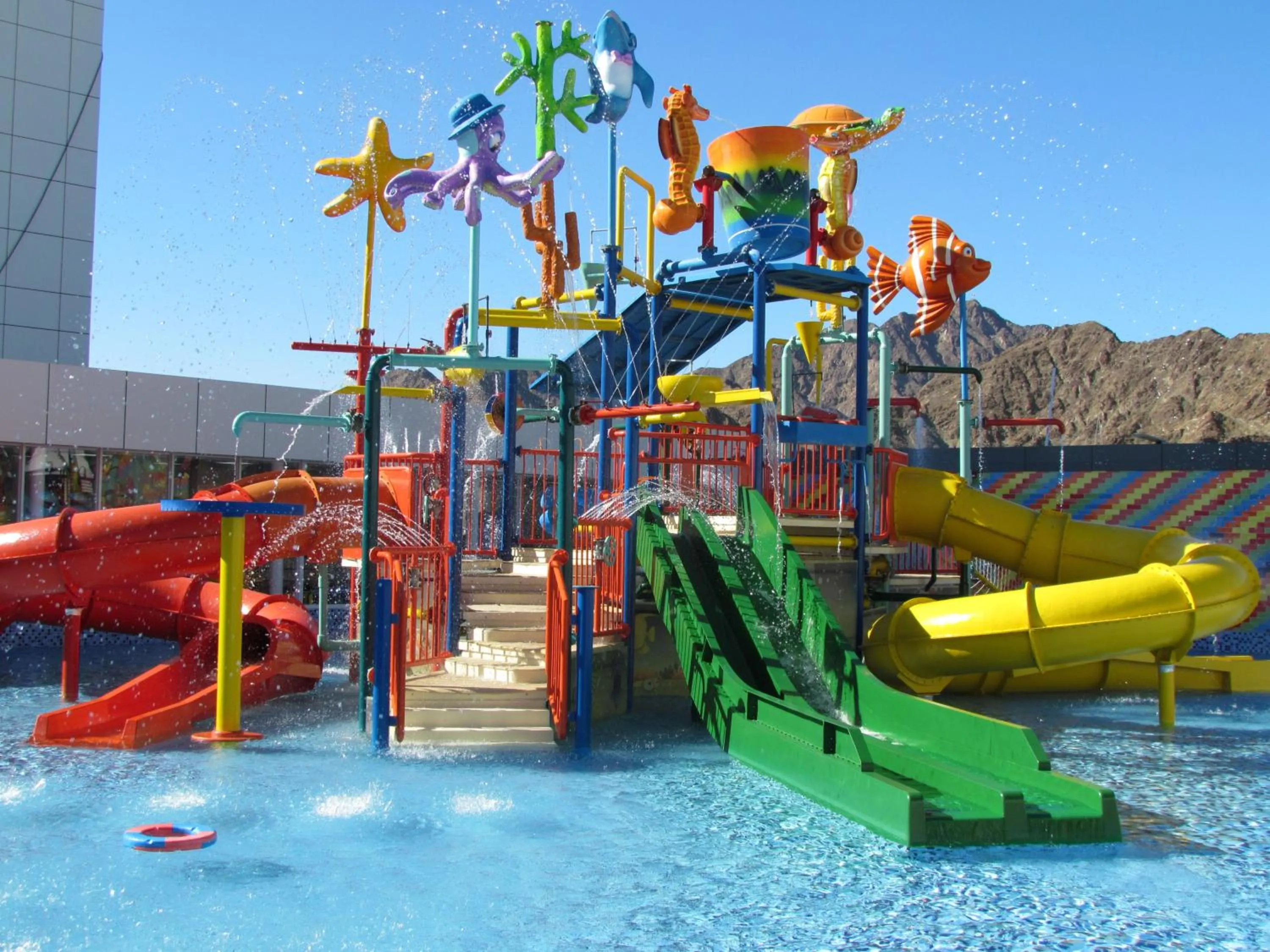 Aqua park in Mirage Bab Al Bahr Hotel