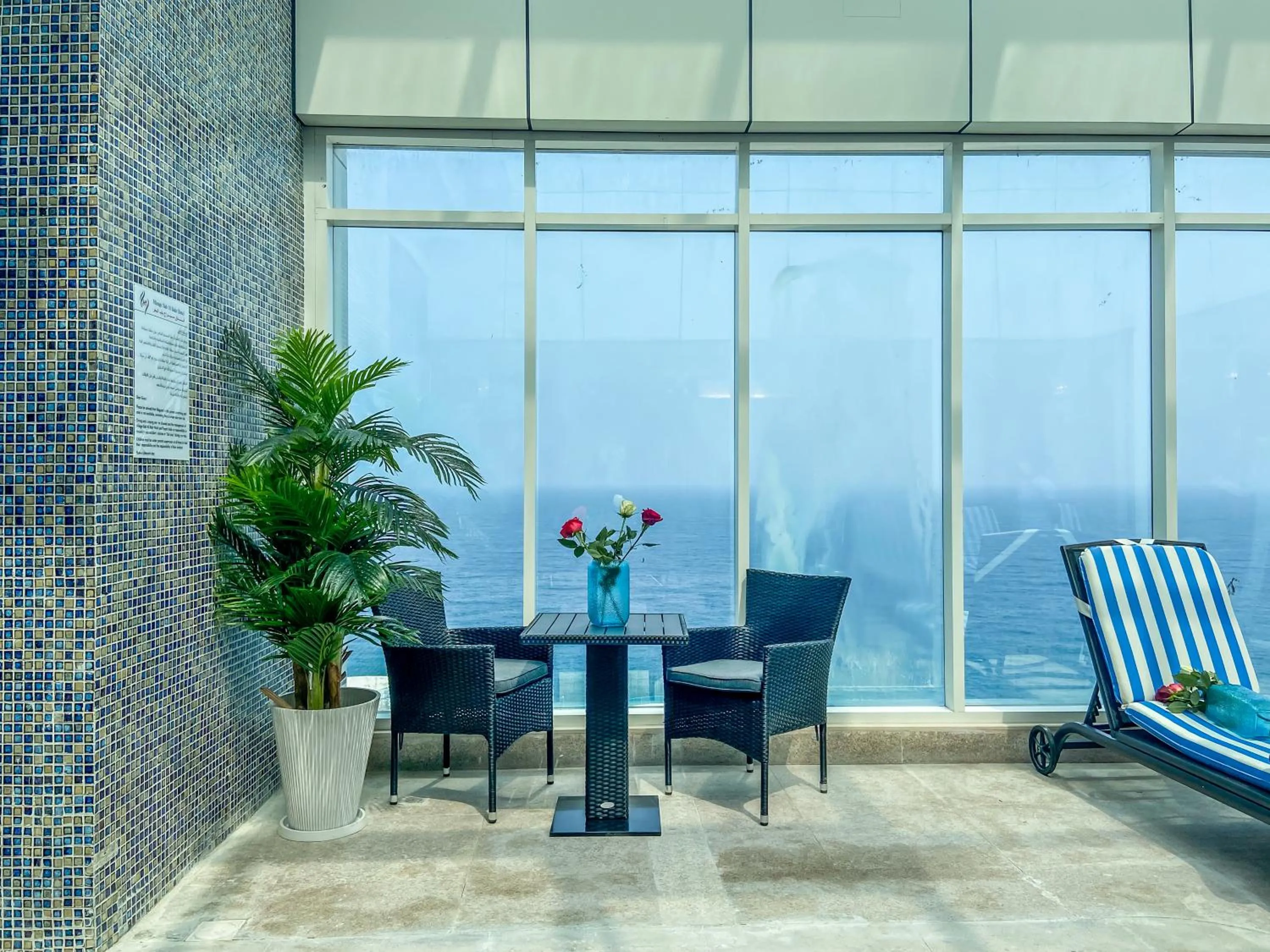 Sea view in Mirage Bab Al Bahr Hotel