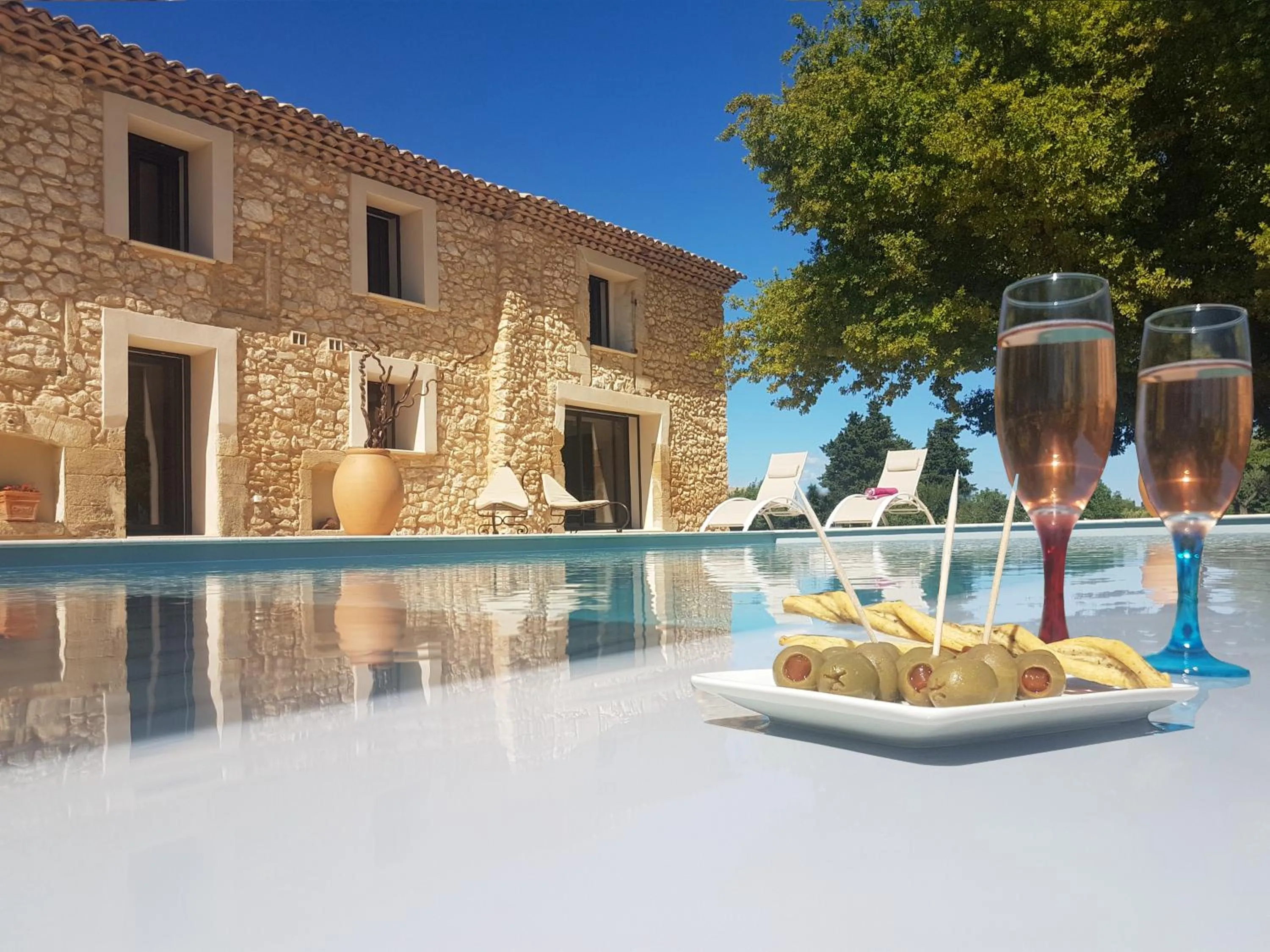 Patio in Mas Des Fugueyrolles