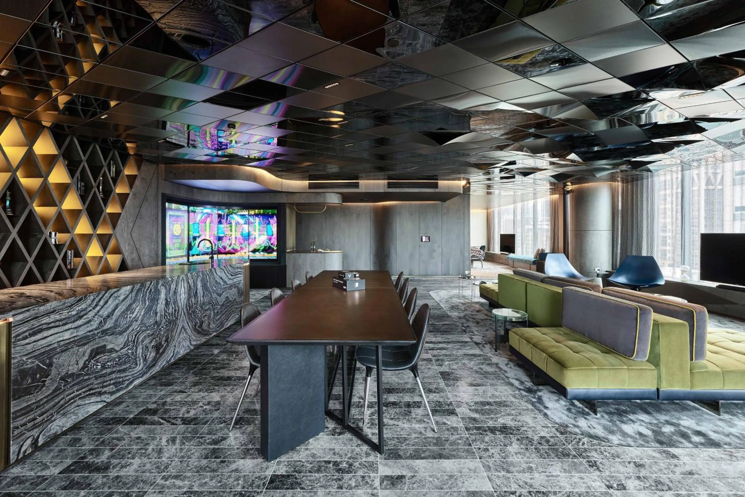 Living room in W Melbourne