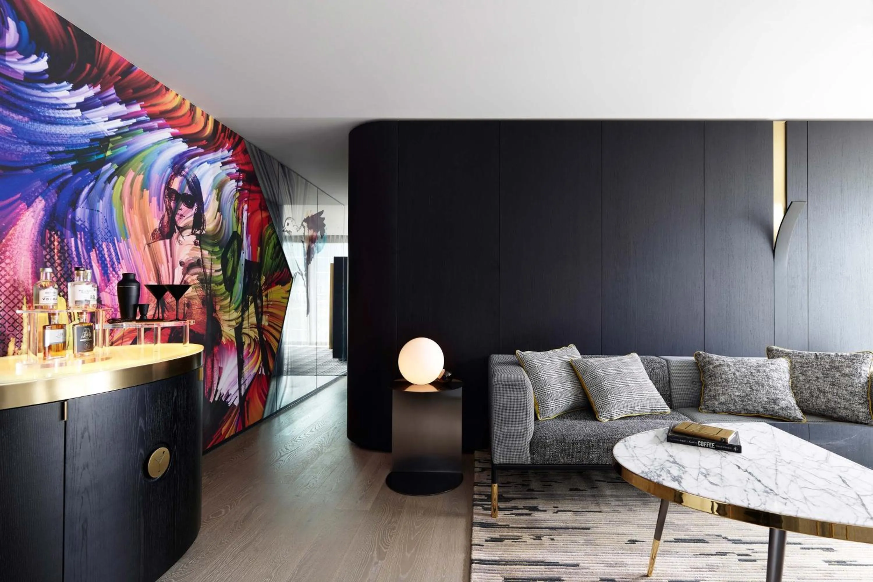 Living room in W Melbourne