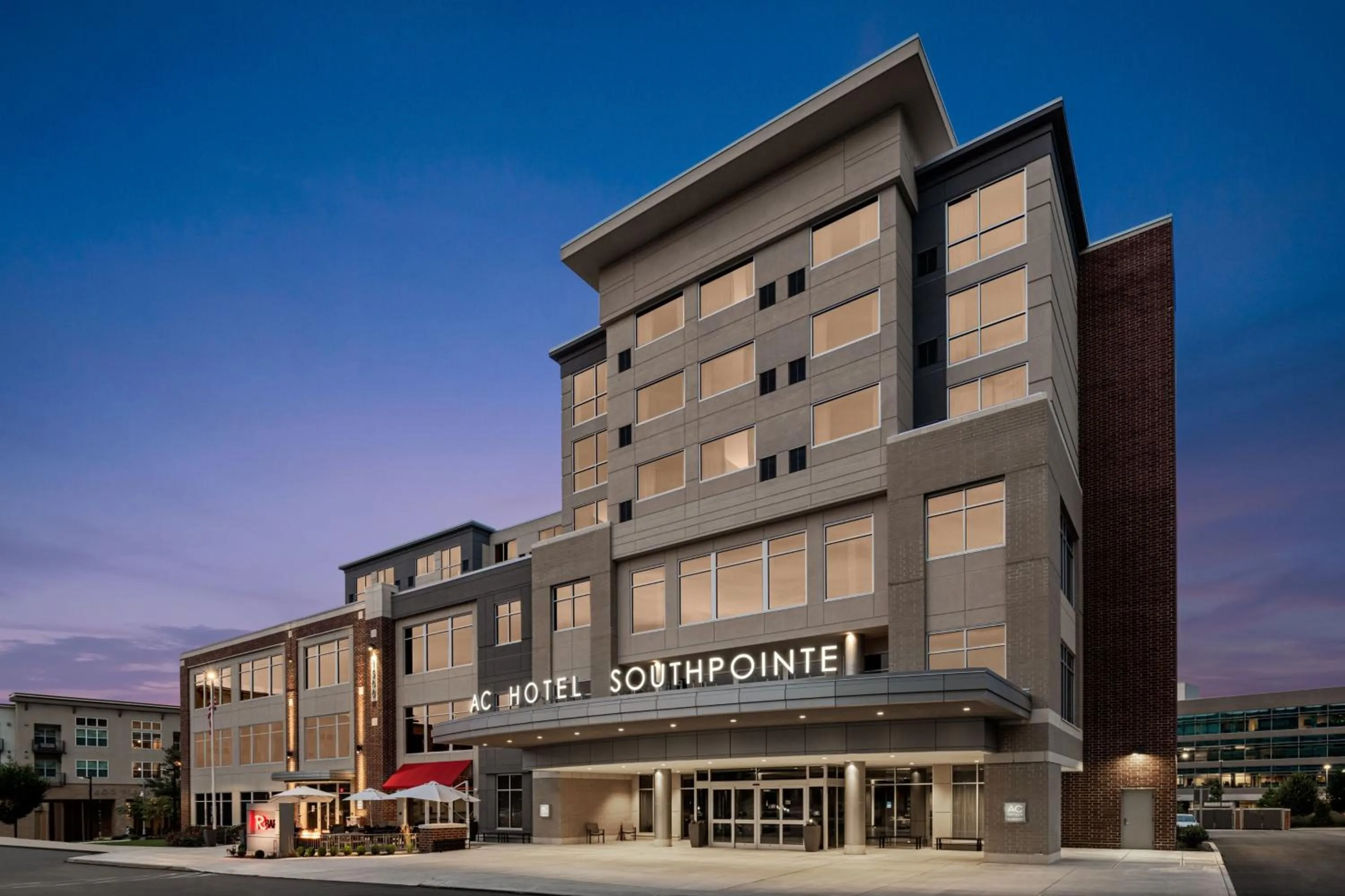 Property building in AC Hotel by Marriott Pittsburgh Southpointe