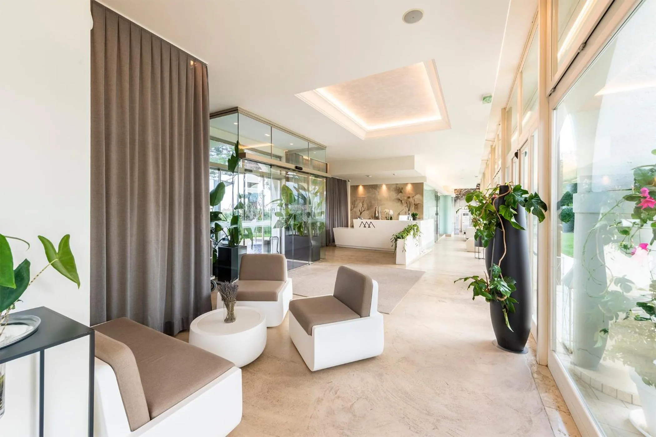 Lobby or reception in Hotel Villa I Pini