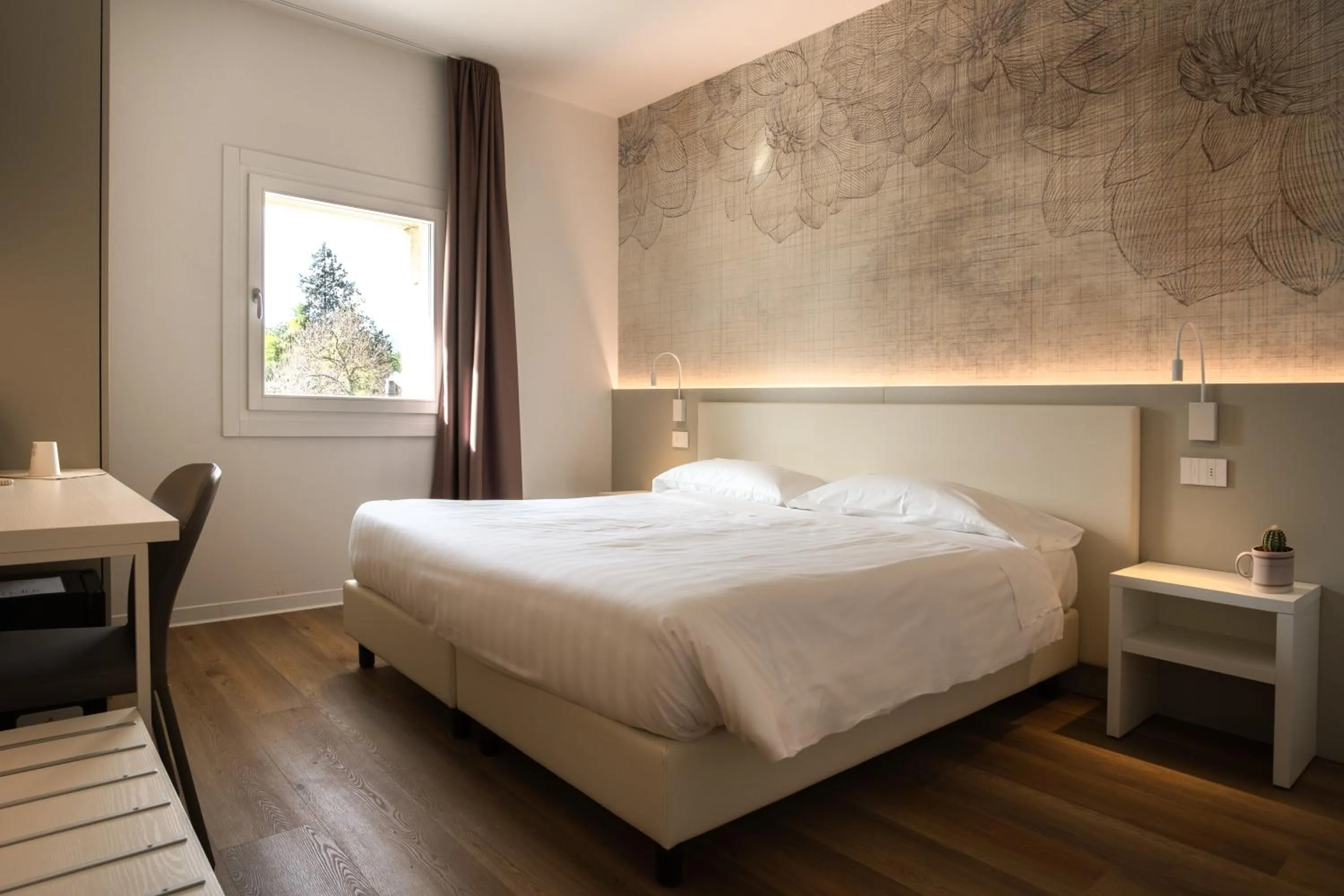 Bed in Hotel Villa I Pini