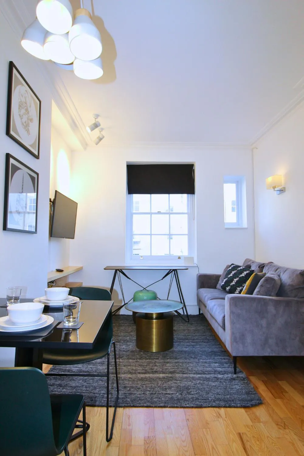 Living room in Bloomsbury By Viridian Apartments