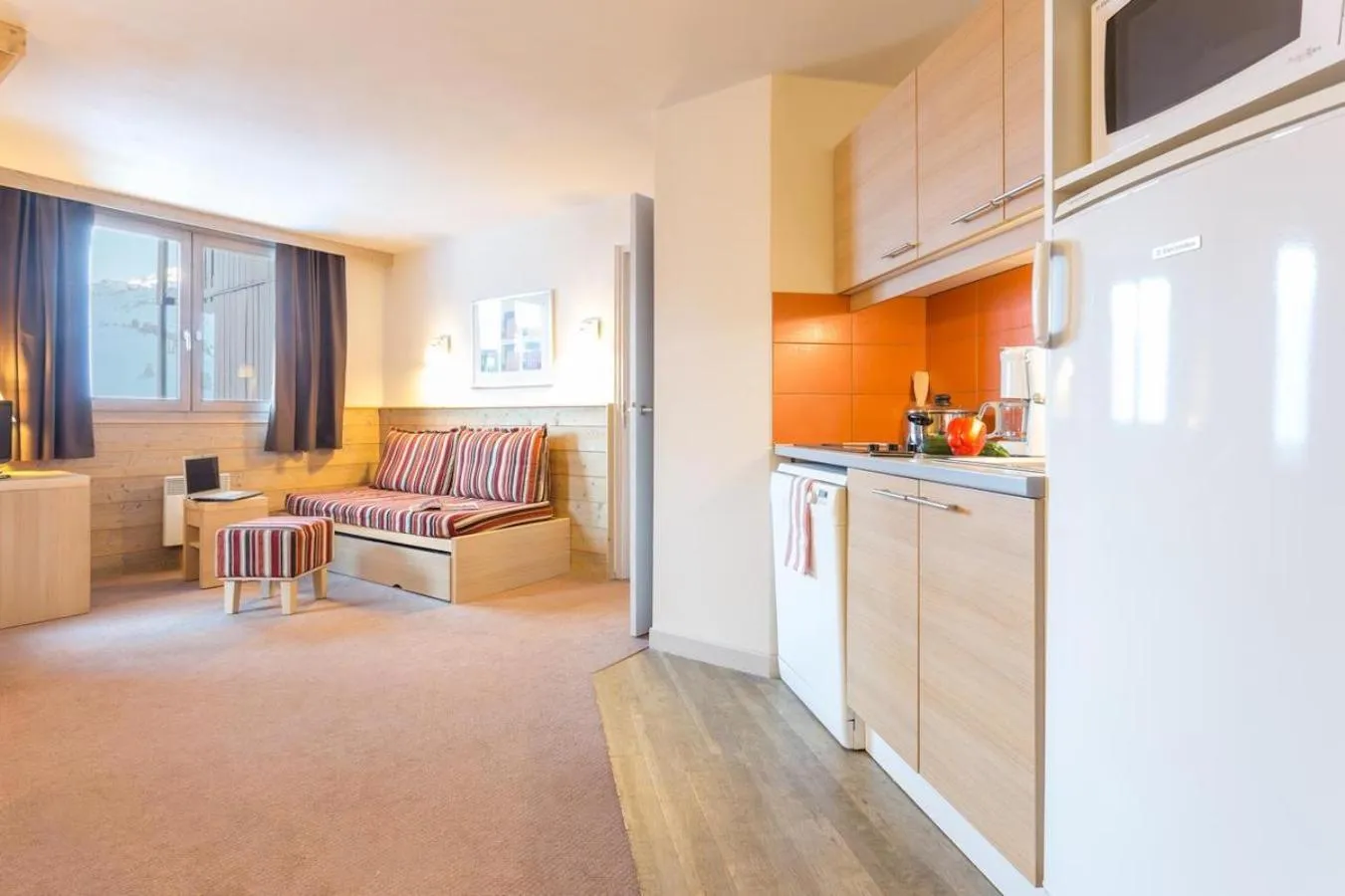 Lounge or bar in Résidence Les Gémeaux - Belle Plagne