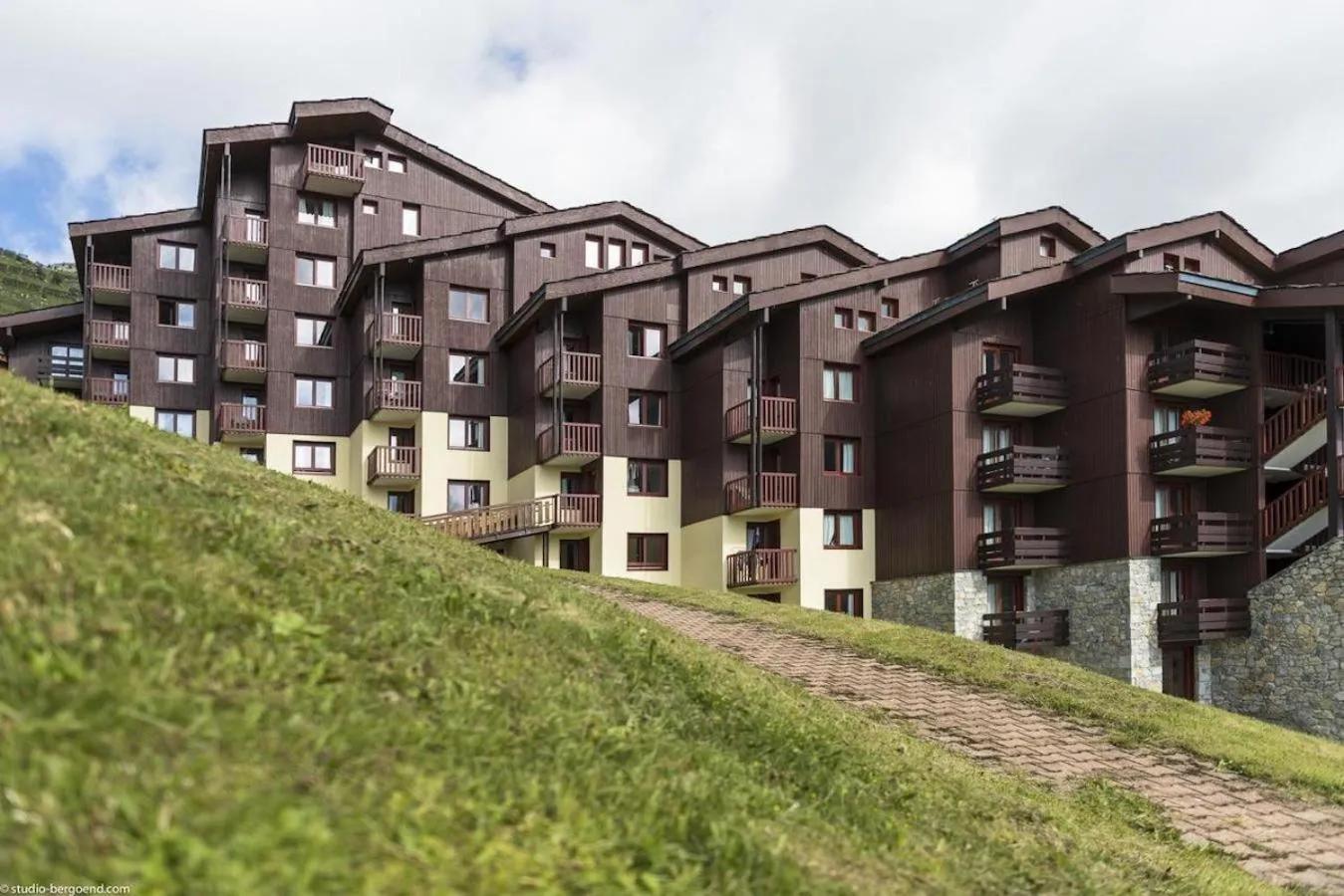 Facade/entrance in Résidence Les Gémeaux - Belle Plagne