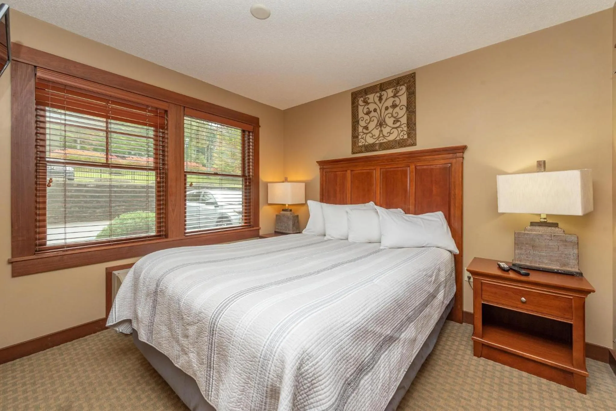 Bed in A116 One Bedroom Standard View