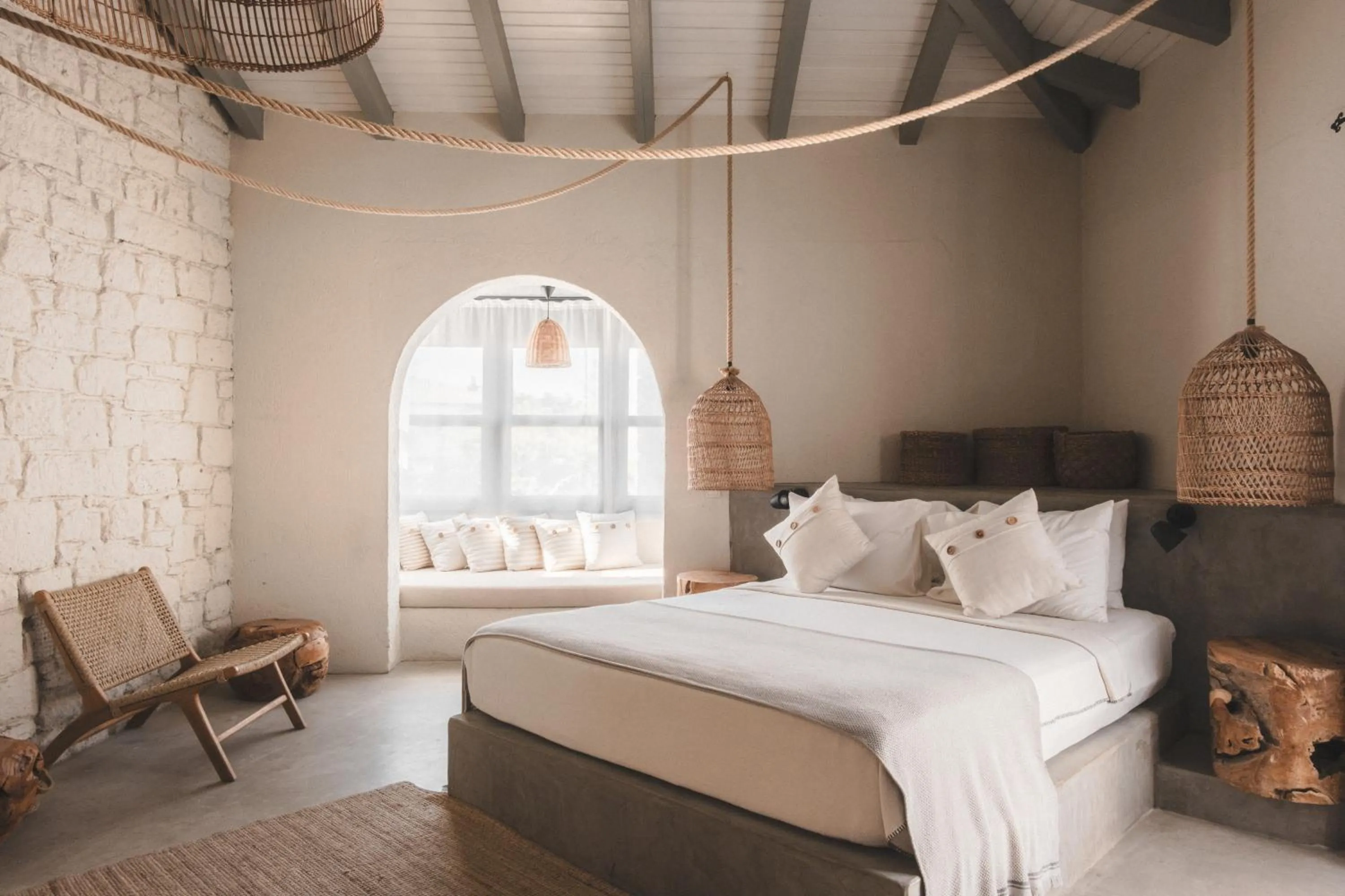 Bed in GAIA Alaçatı Bazaar