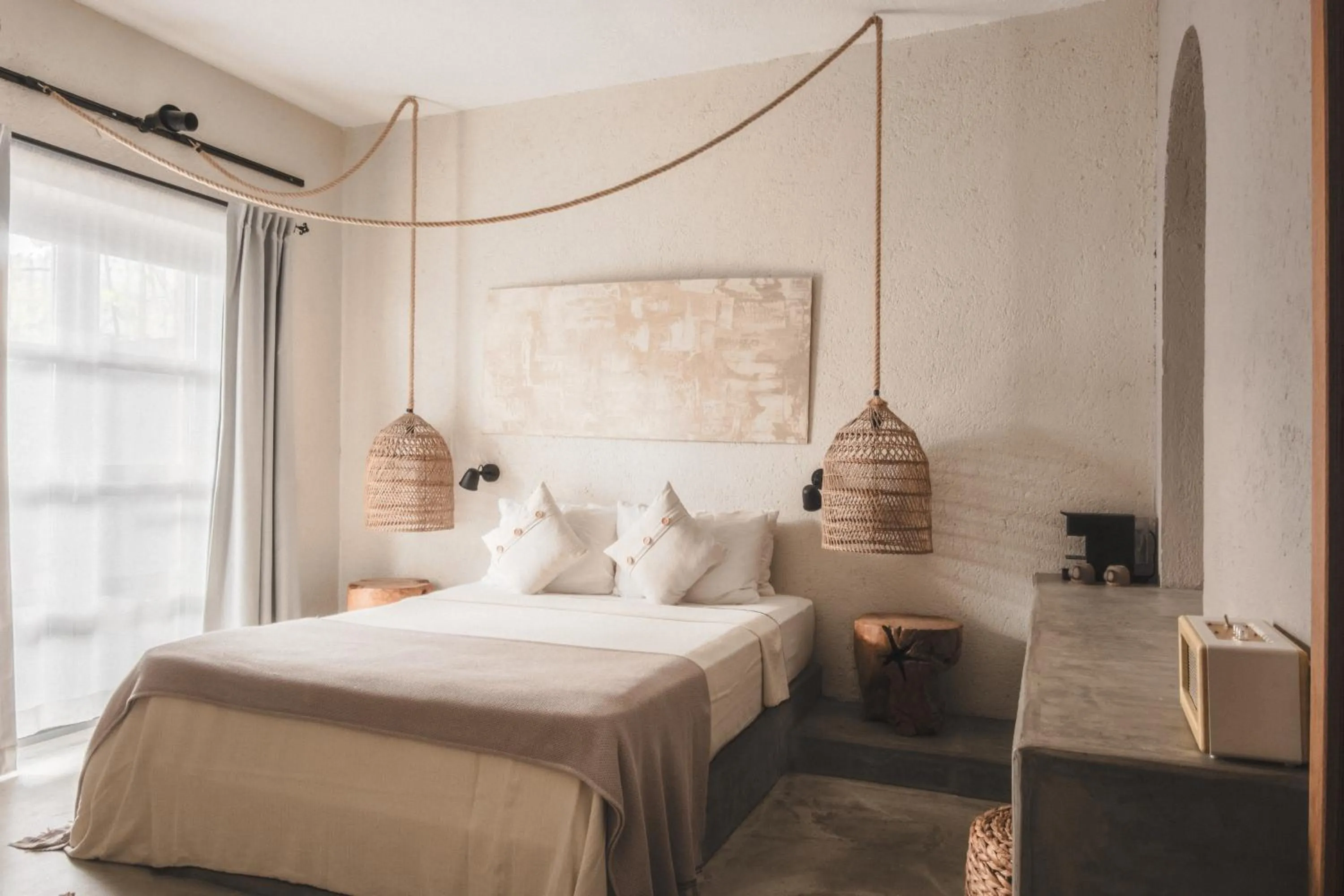 Bed in GAIA Alaçatı Bazaar