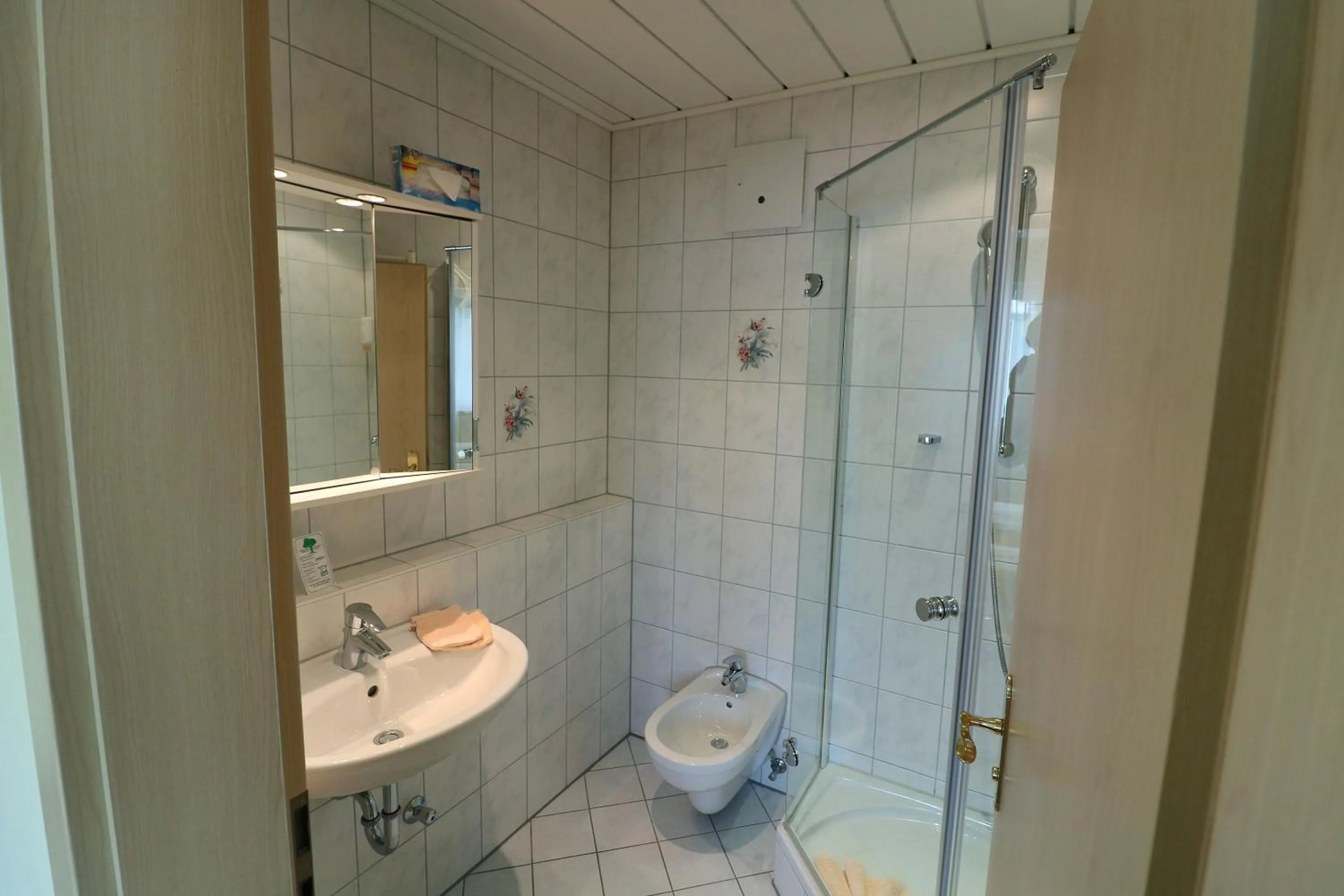 Bathroom in Ferienwohnung Zur Hopfenkönigin