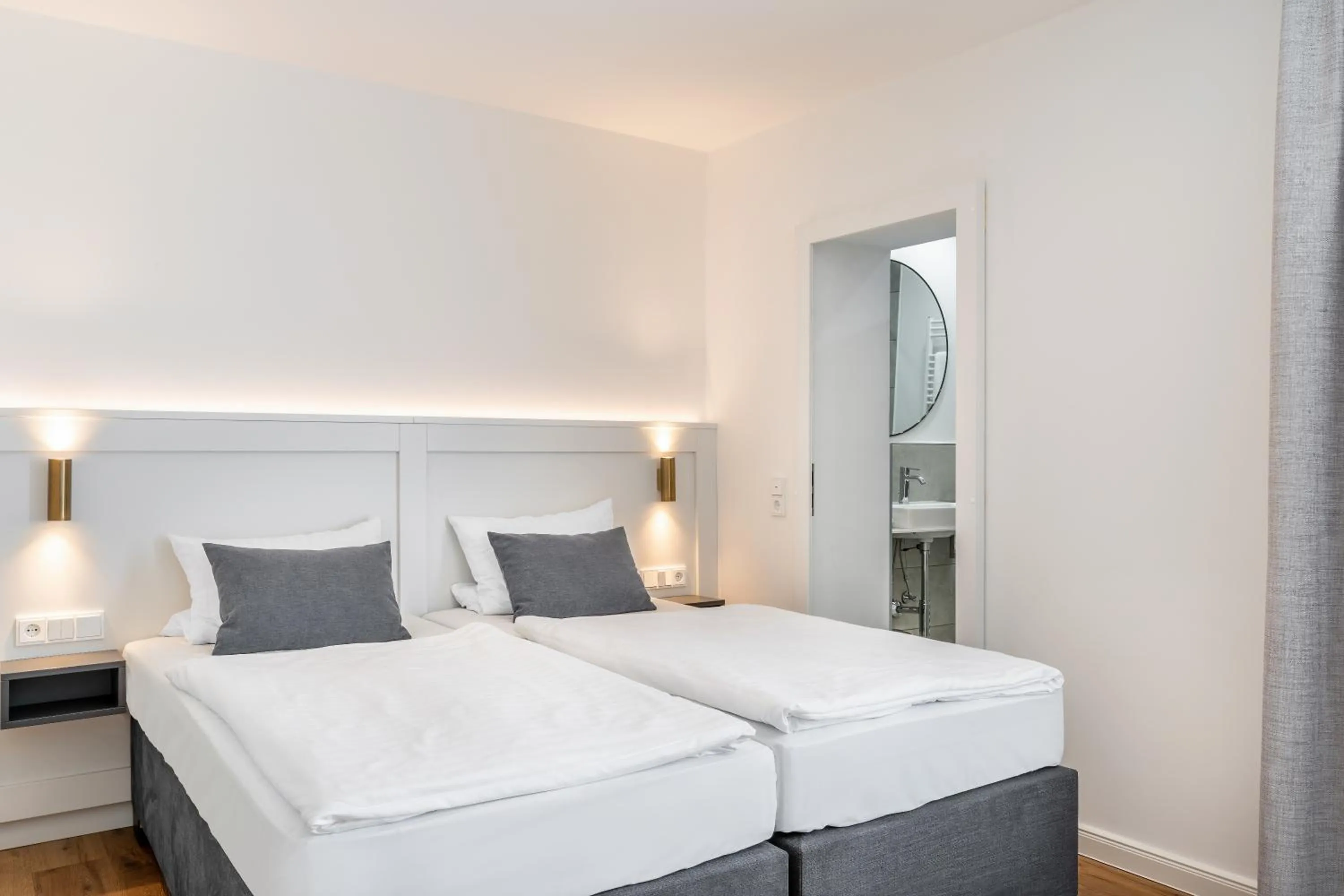 Bed in Hotel Bad Minden