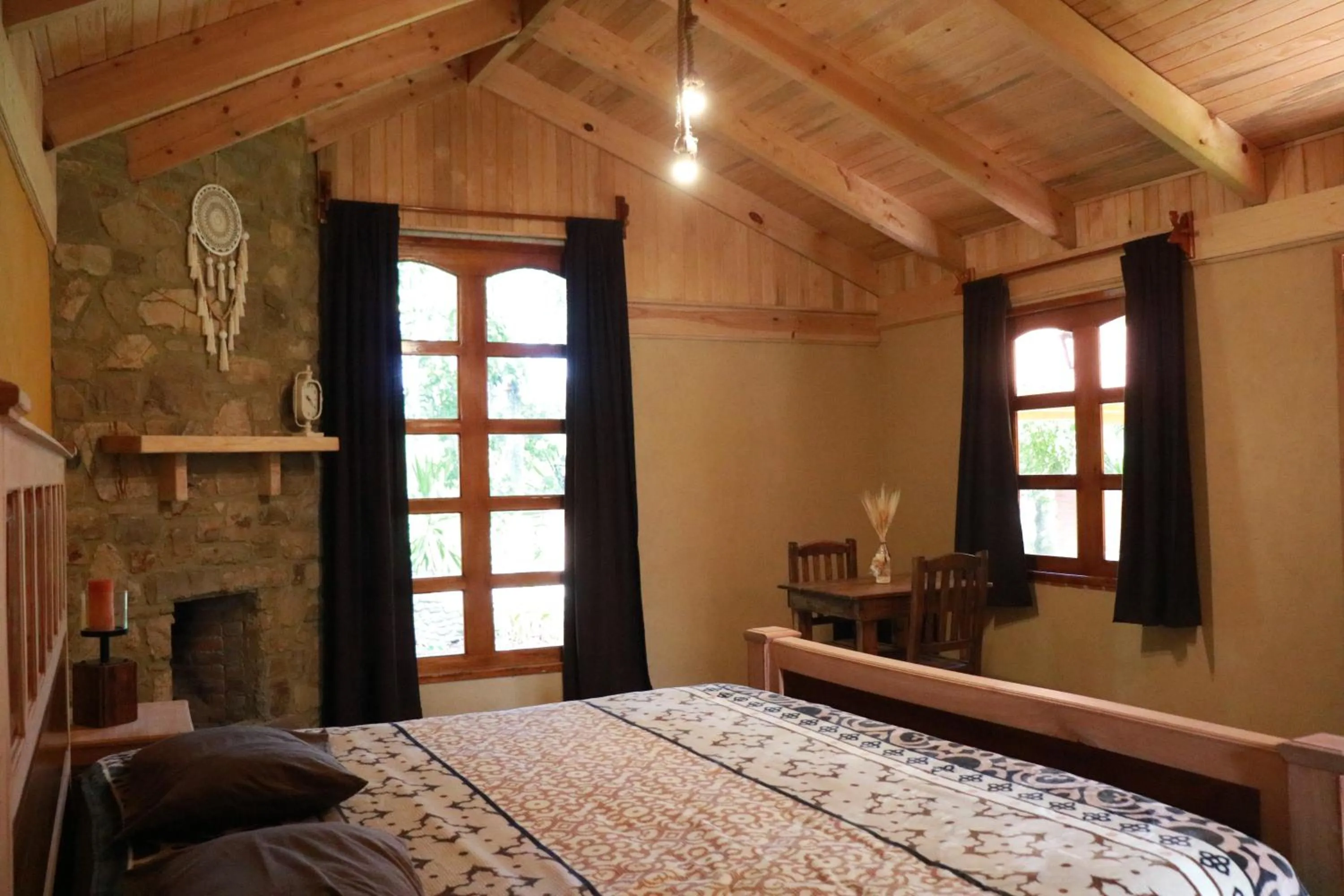Bedroom, Bed in Cabañas del Bosque