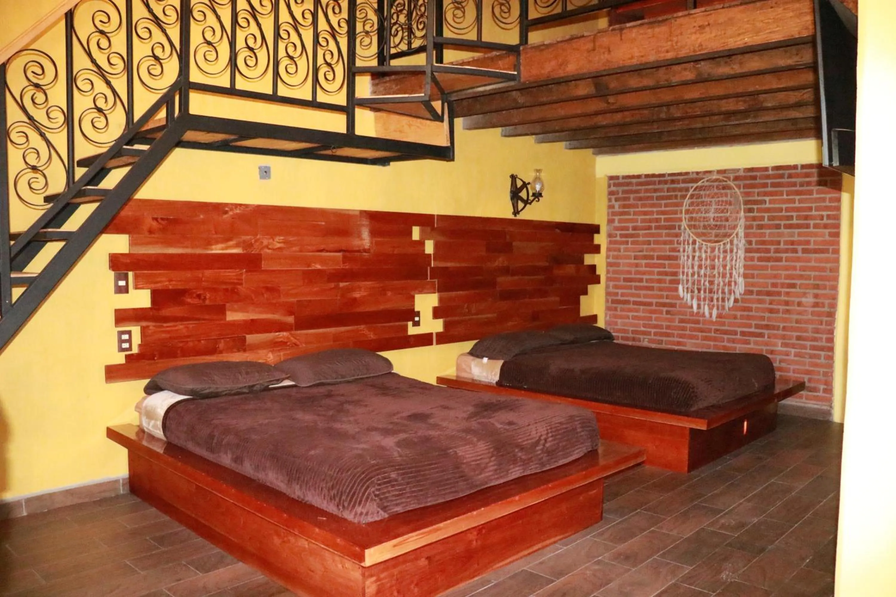 Photo of the whole room, Bed in Cabañas del Bosque